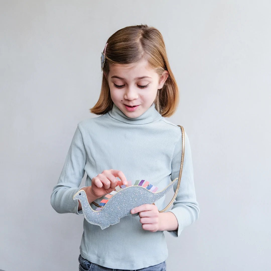 Mini Borsa Glitter Dinosauro - Be Brave Boutique
