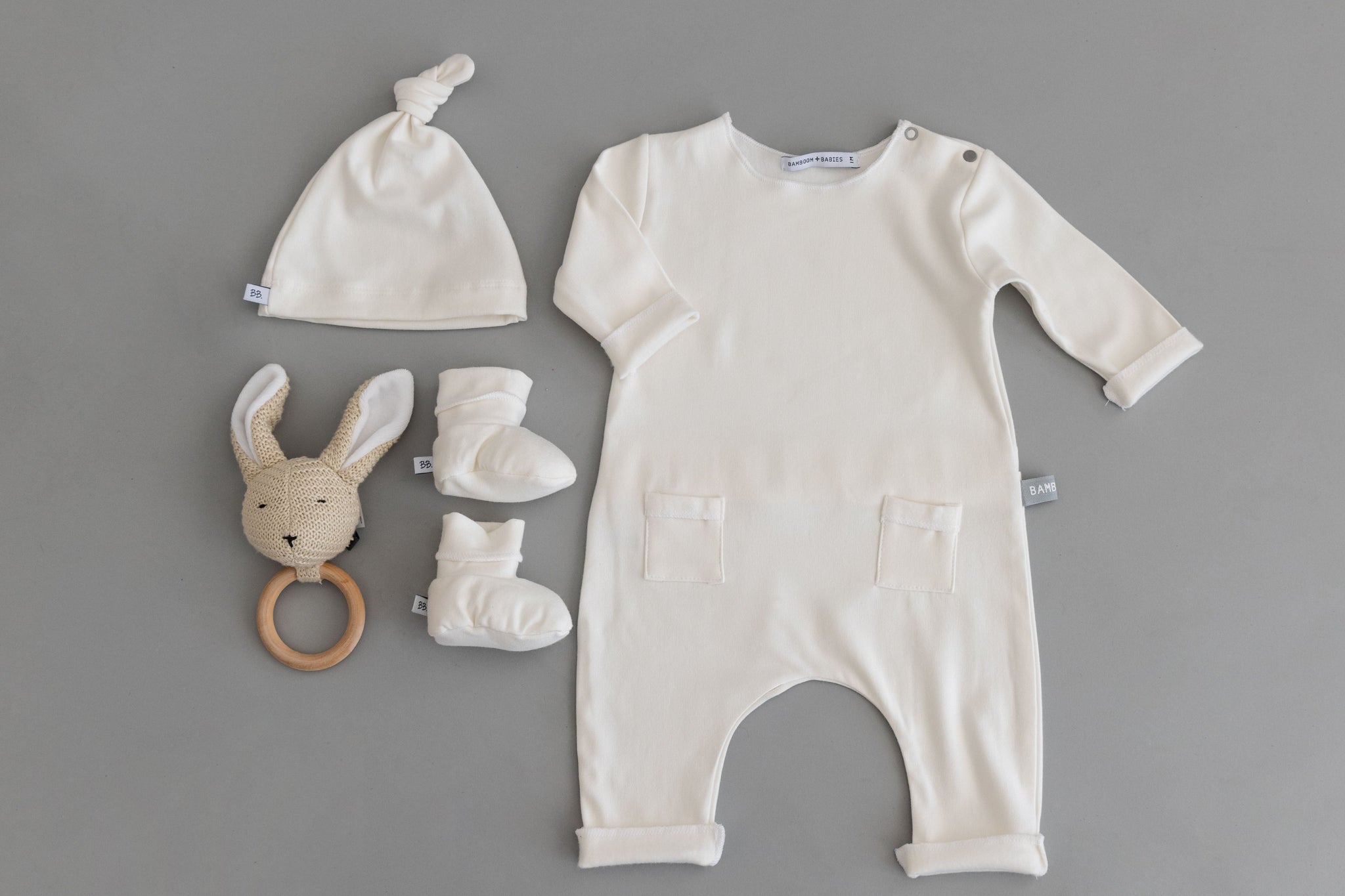 BAMBOOM Babbucce neonato Pure 108 - Be Brave Boutique