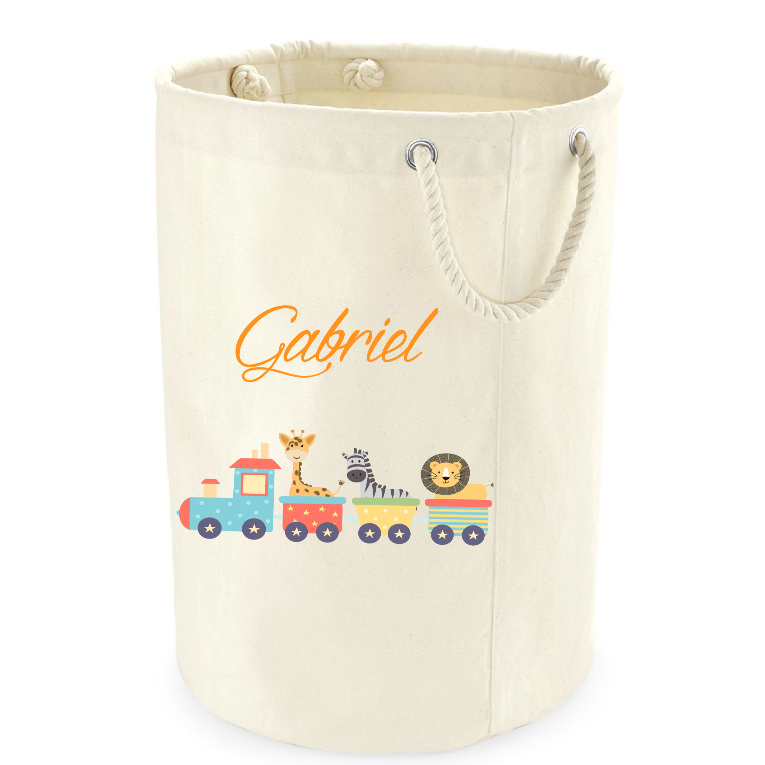Cesta Porta giochi personalizzata con nome - Be Brave Boutique