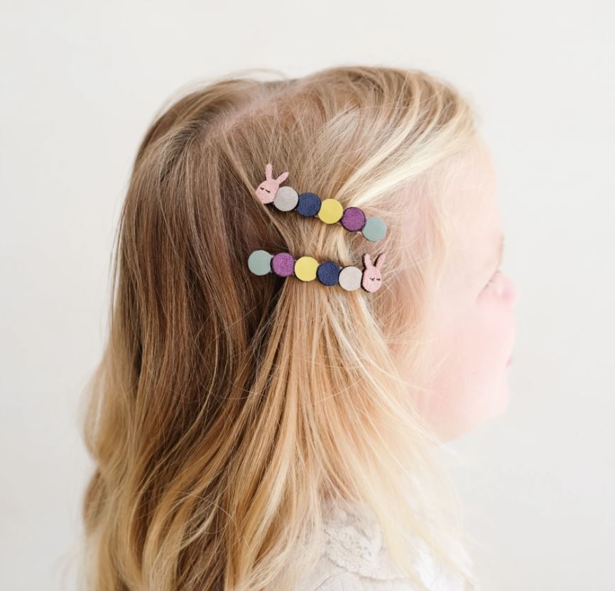 Carlo caterpillar clips - Be Brave Boutique