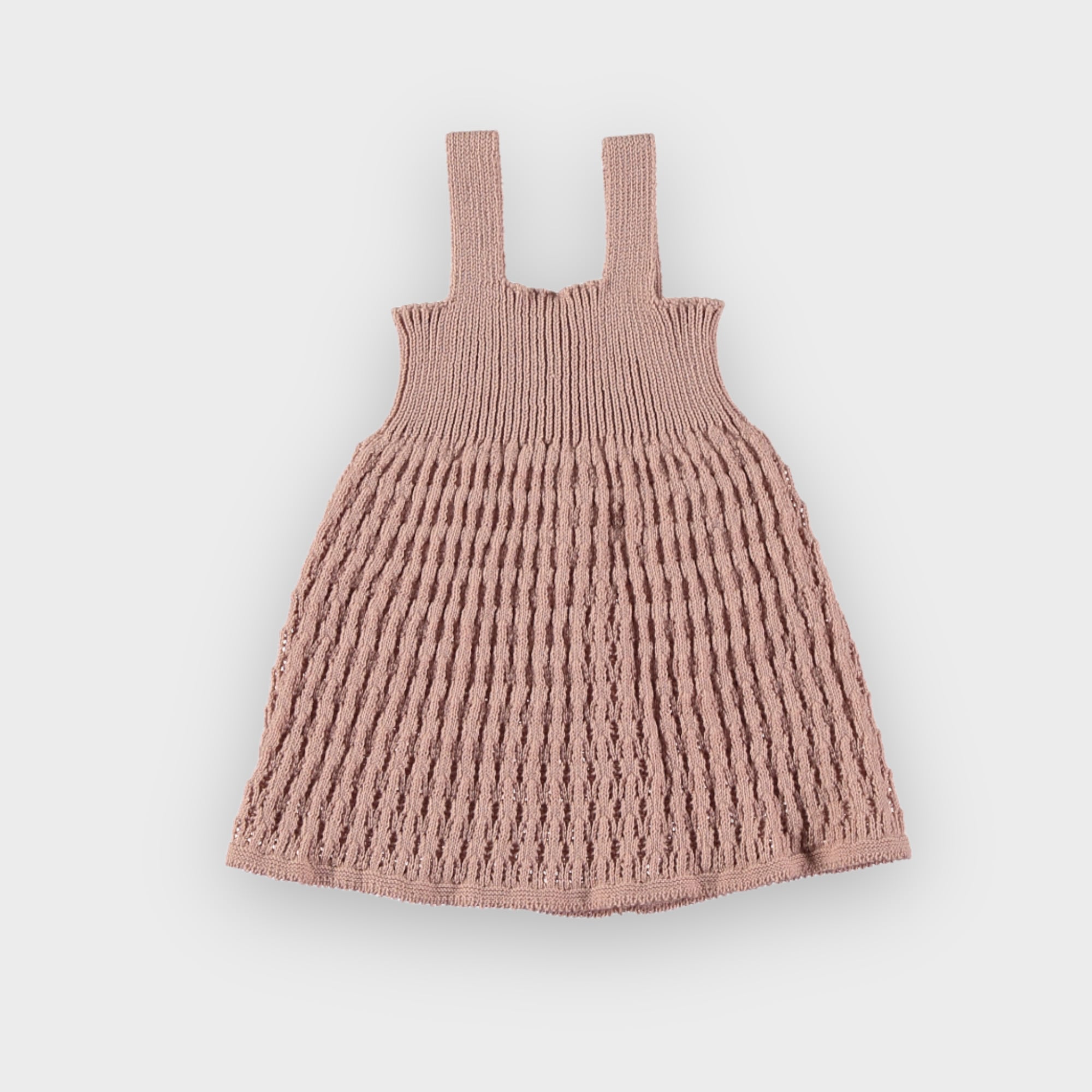 Vestitino Laira Li&me traforato Rosa - Be Brave Boutique