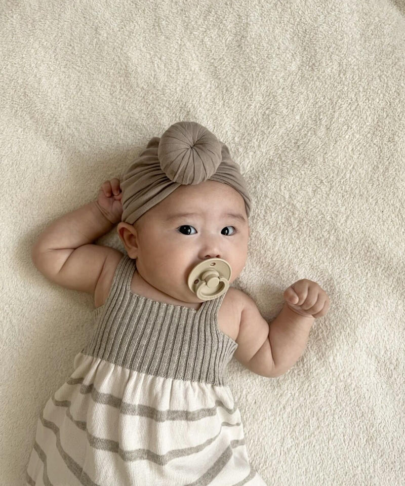 Abito in maglia Nicol Cream/Stone - Be Brave Boutique