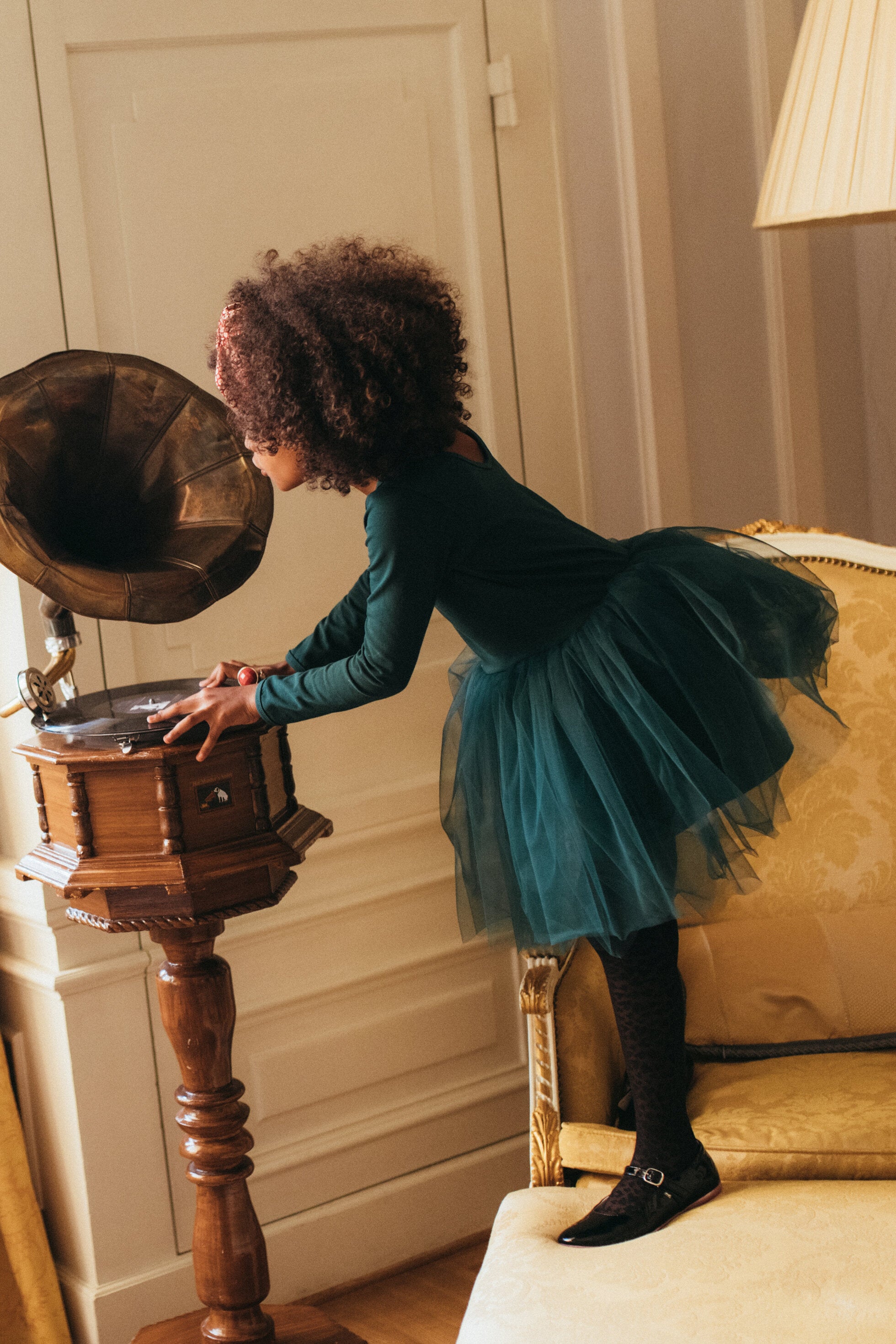 Tutù abitino in tulle Emerald - Be Brave Boutique