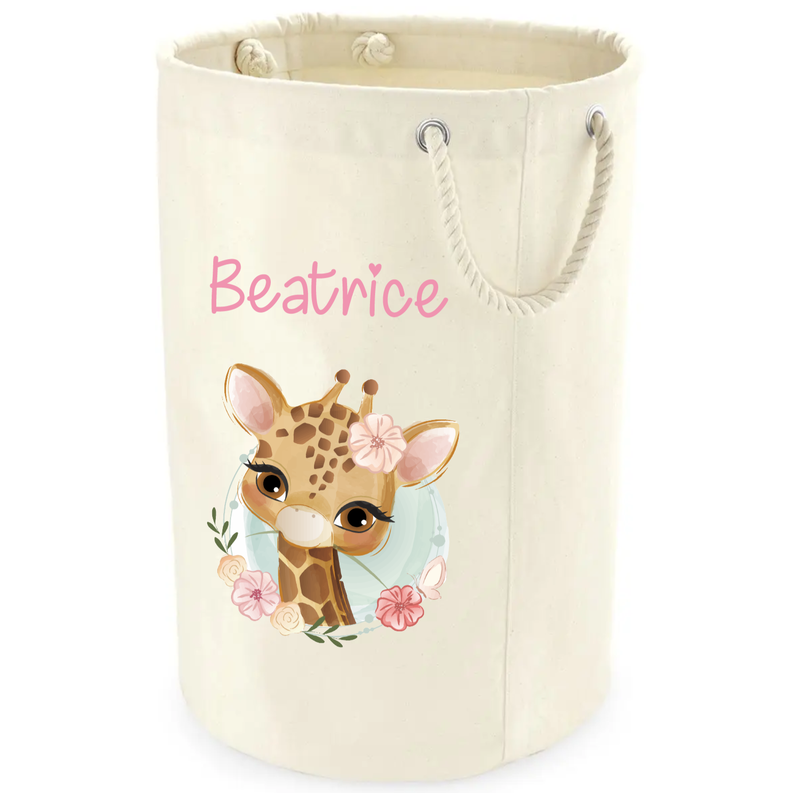 Cesta Porta giochi personalizzabile Giraffa - Be Brave Boutique