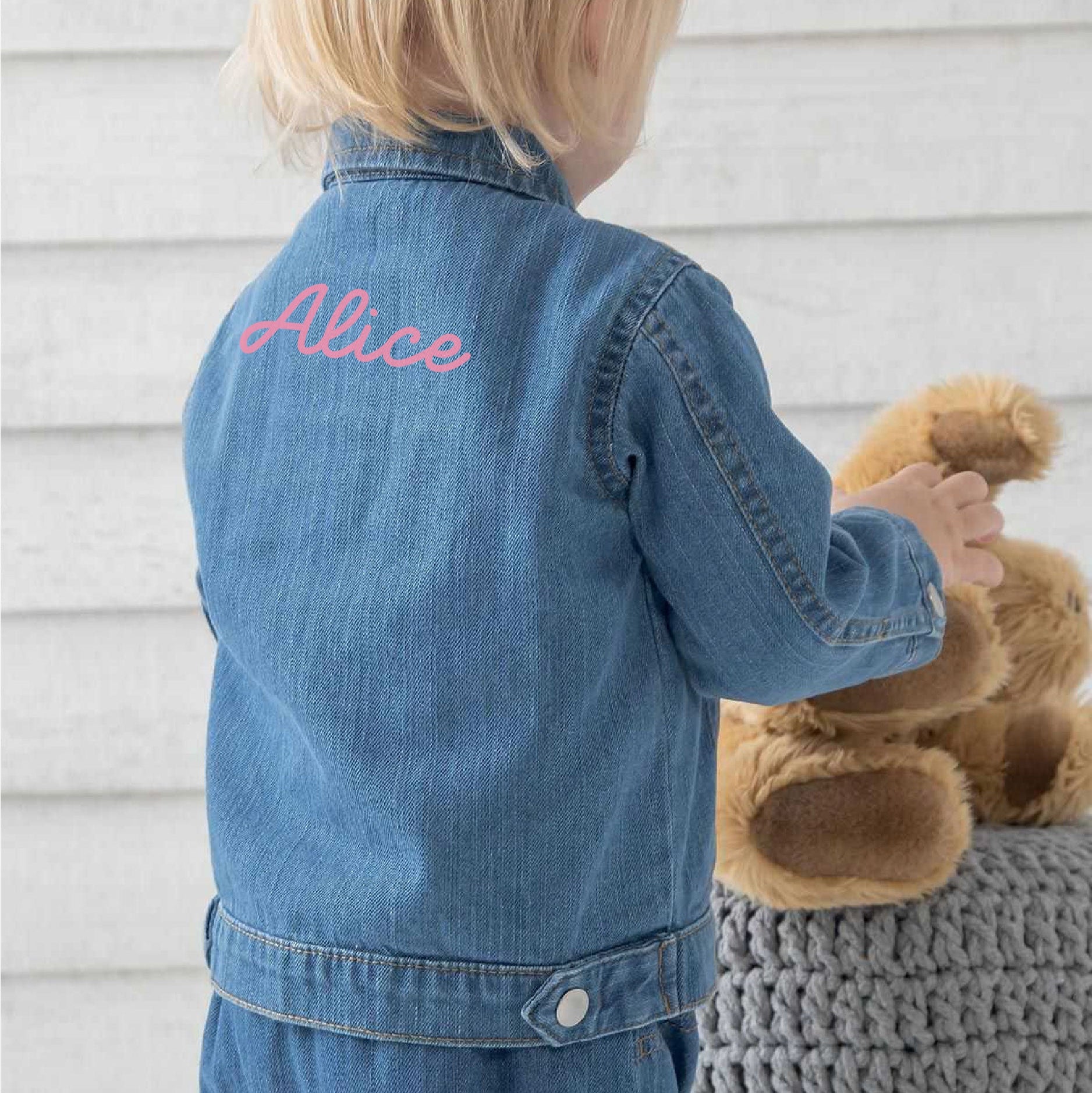 Giubbottino Unisex in Jeans Personalizzabile - Be Brave Boutique