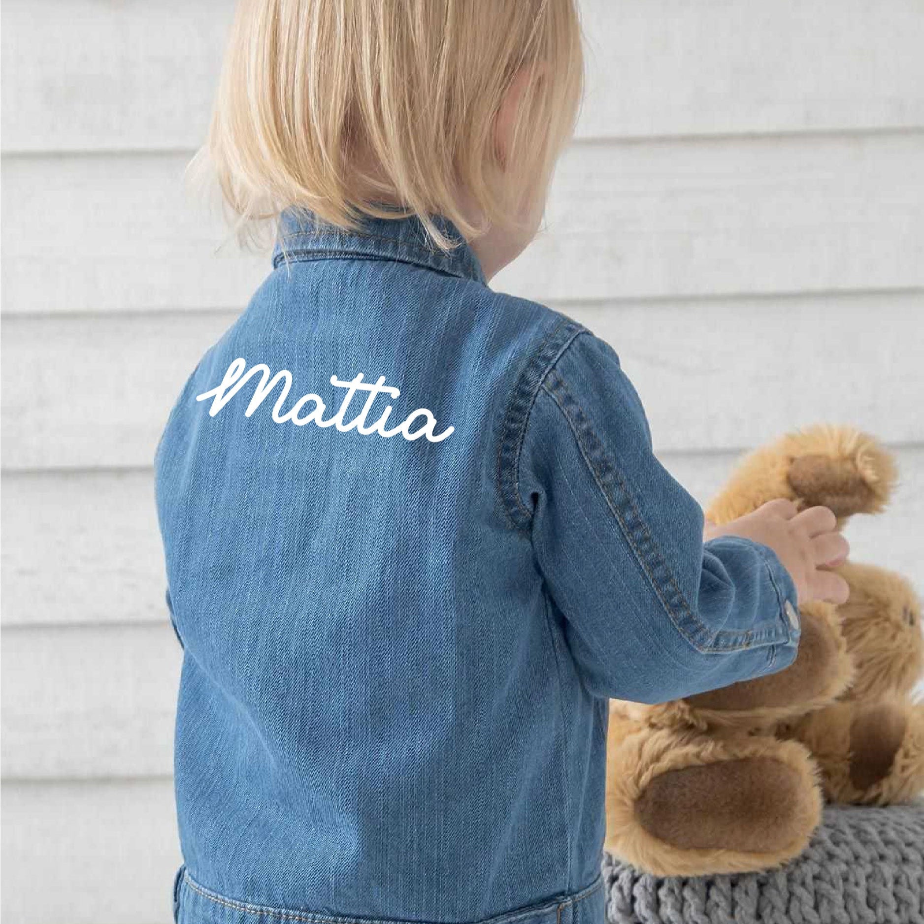 Giubbottino Unisex in Jeans Personalizzabile - Be Brave Boutique