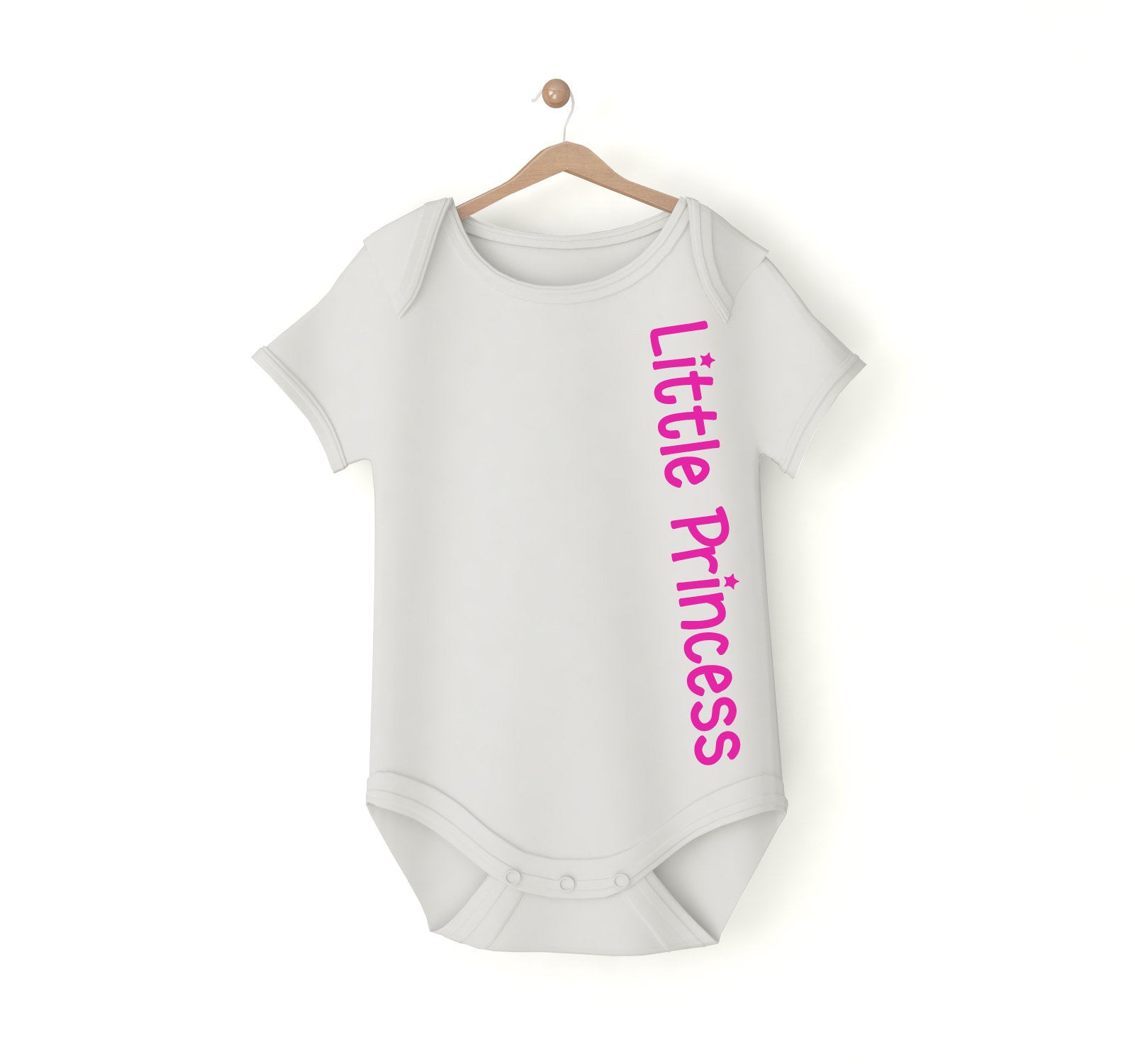 body neonato neonata idea regalo bianco sweet mini boss little princess personalizzabili con nome daddy's girl - be brave boutique