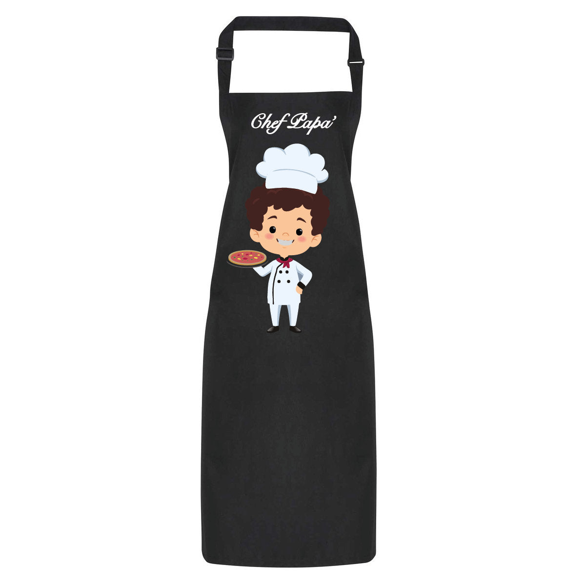 grembiule bambini personalizzato con nome, laccio al collo, regolatore, sistema di chiusura anti-soffoco. idrorepellente. disponibile adulti - be brave boutique