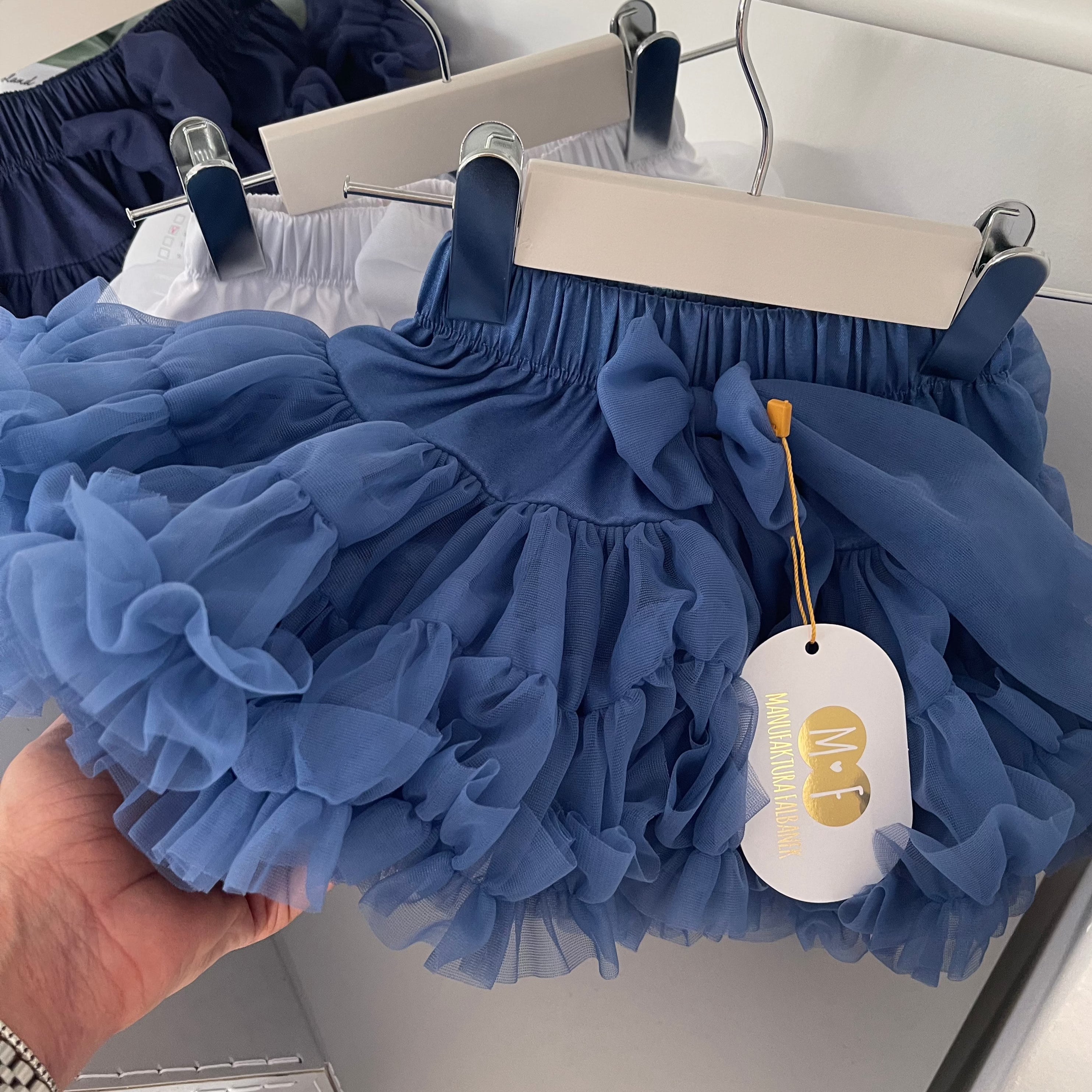 Gonna Ampia in Tulle Jeans - Be Brave Boutique