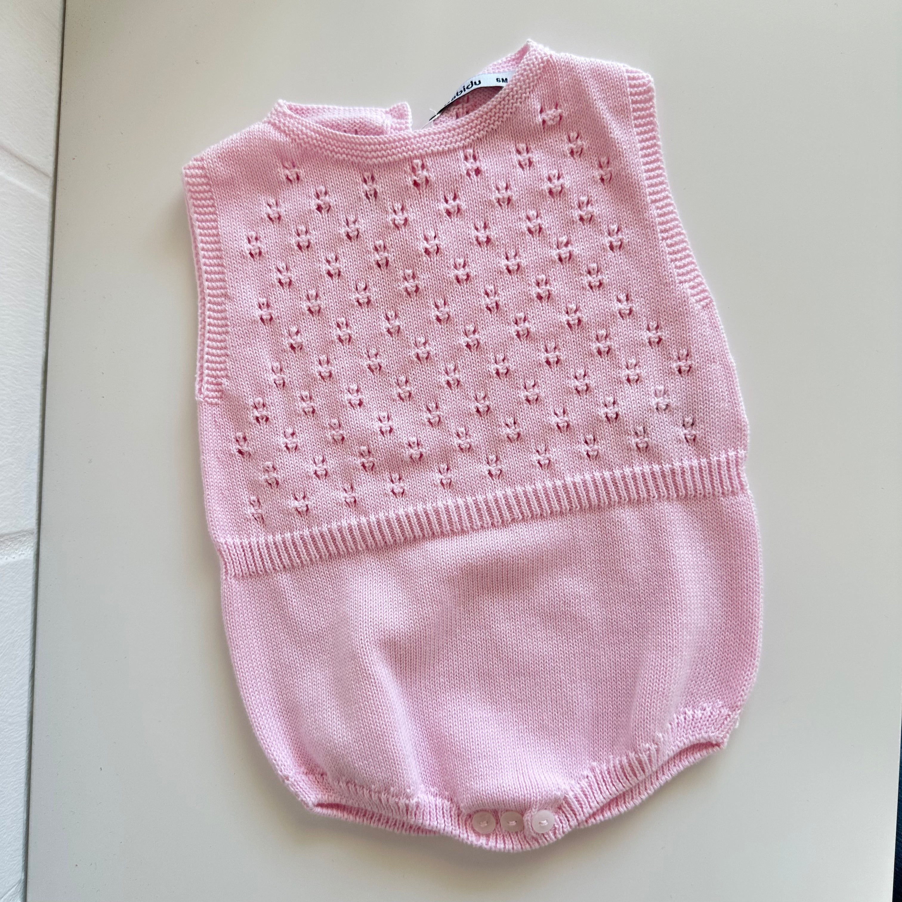 Body in filo di cotone color Rosa - Be Brave Boutique