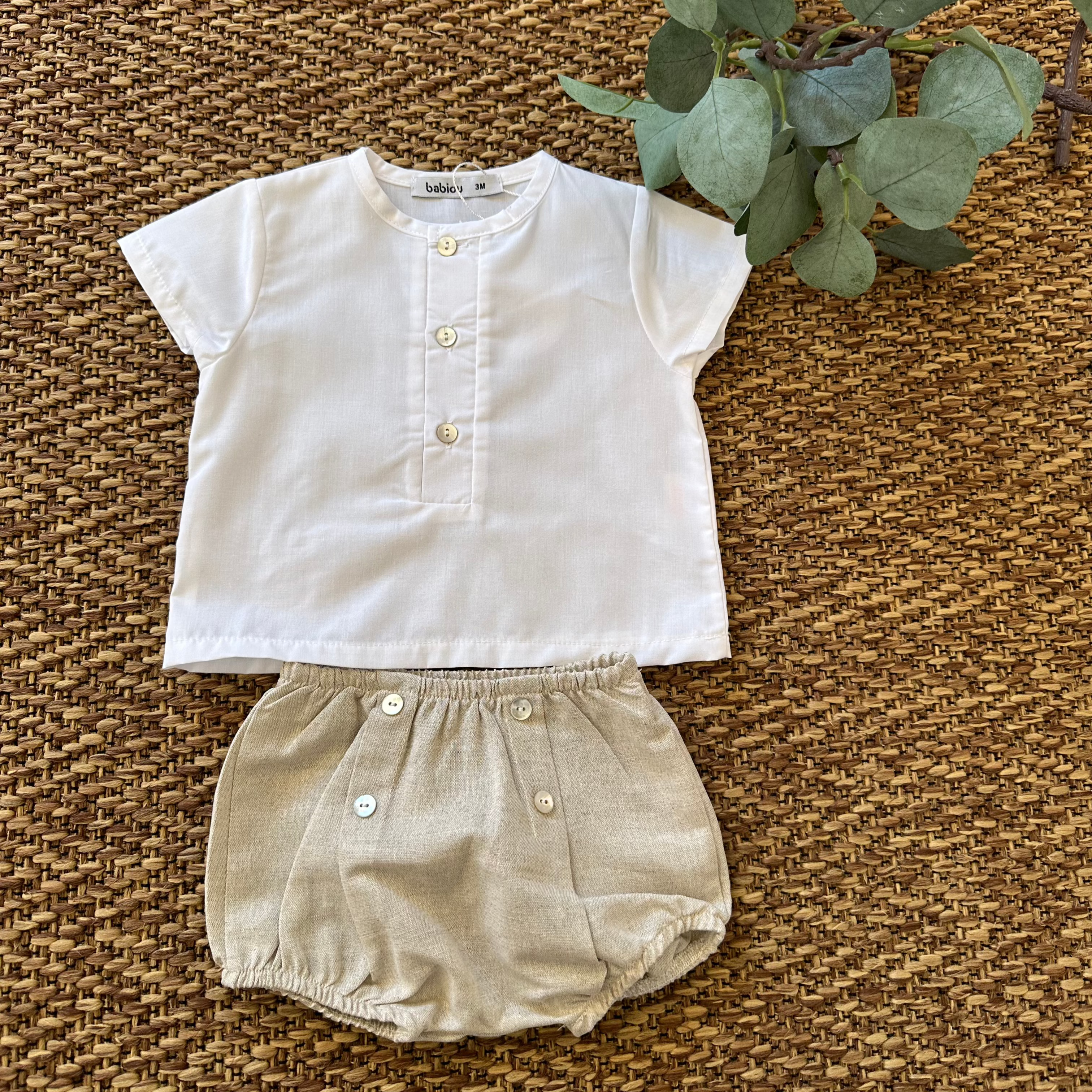 Completo in Cotone e Lino - Be Brave Boutique