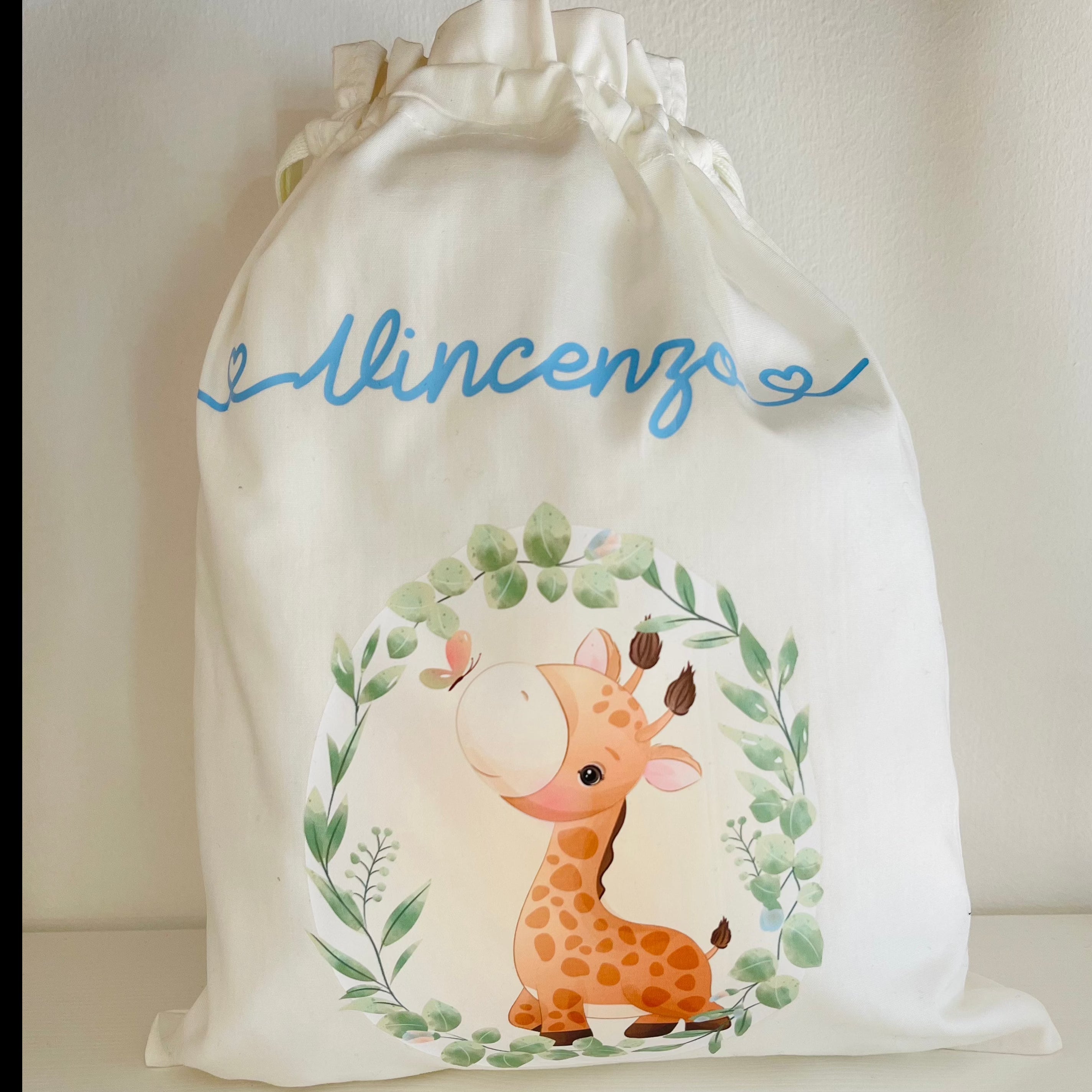 Set da 3 Sacchetti primi cambi personalizzabili - Be Brave Boutique