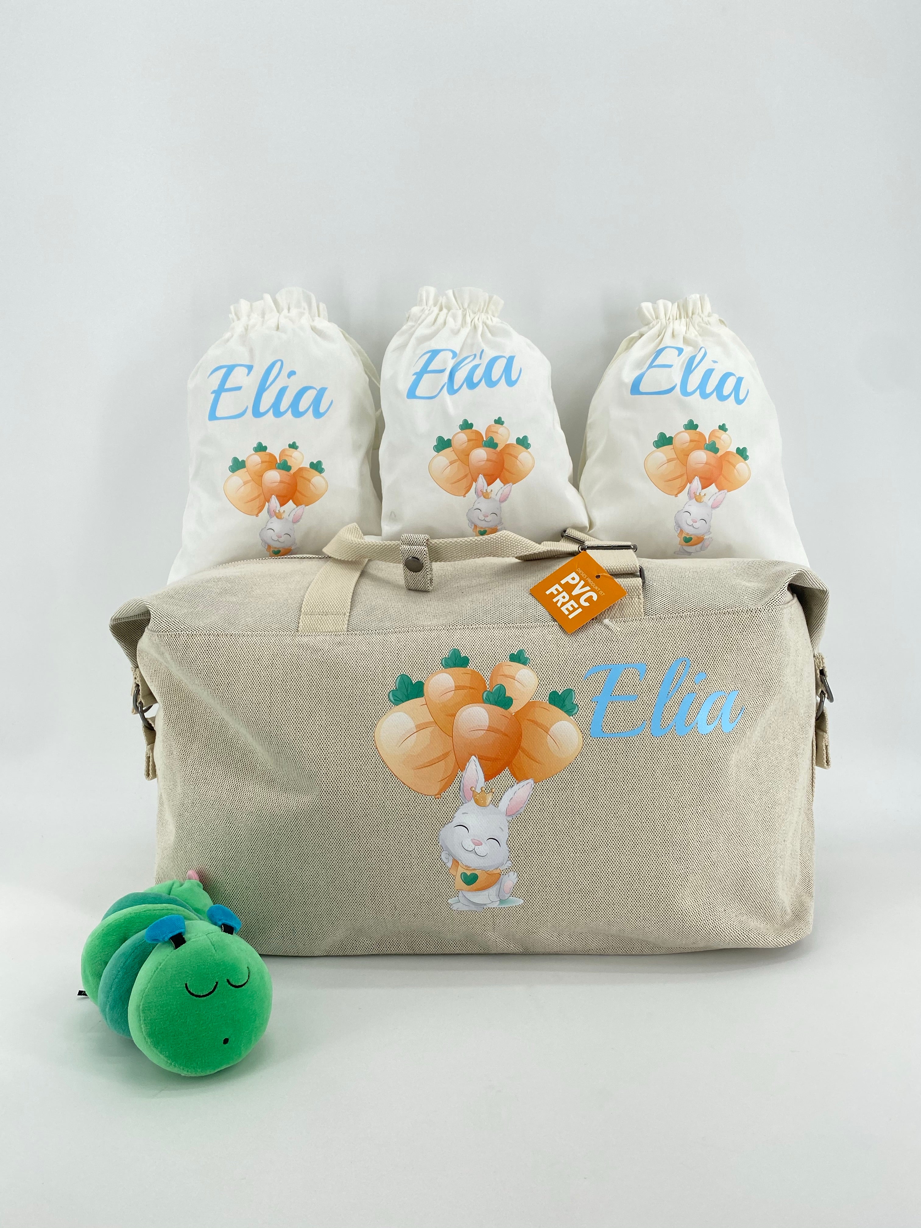 BORSONE CONIGLIETTO E 3 SACCHI PRIMI CAMBI - Be Brave Boutique