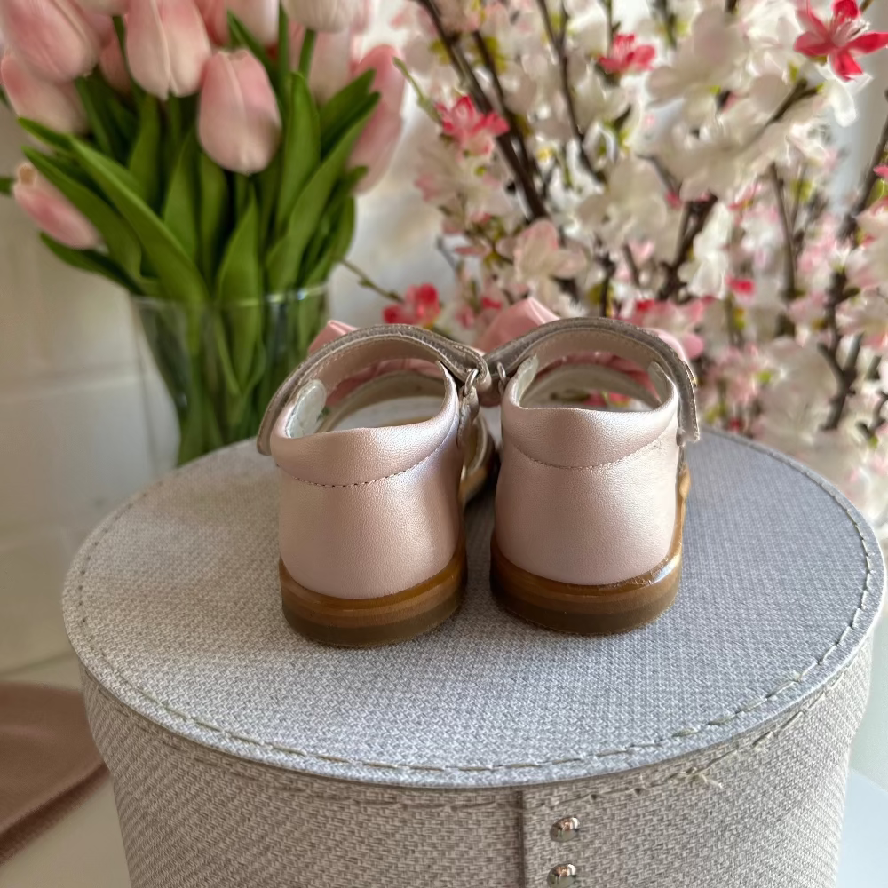 ANDANINES sandali eleganti con fiocco Rosa e plantare anatomico - Be Brave Boutique