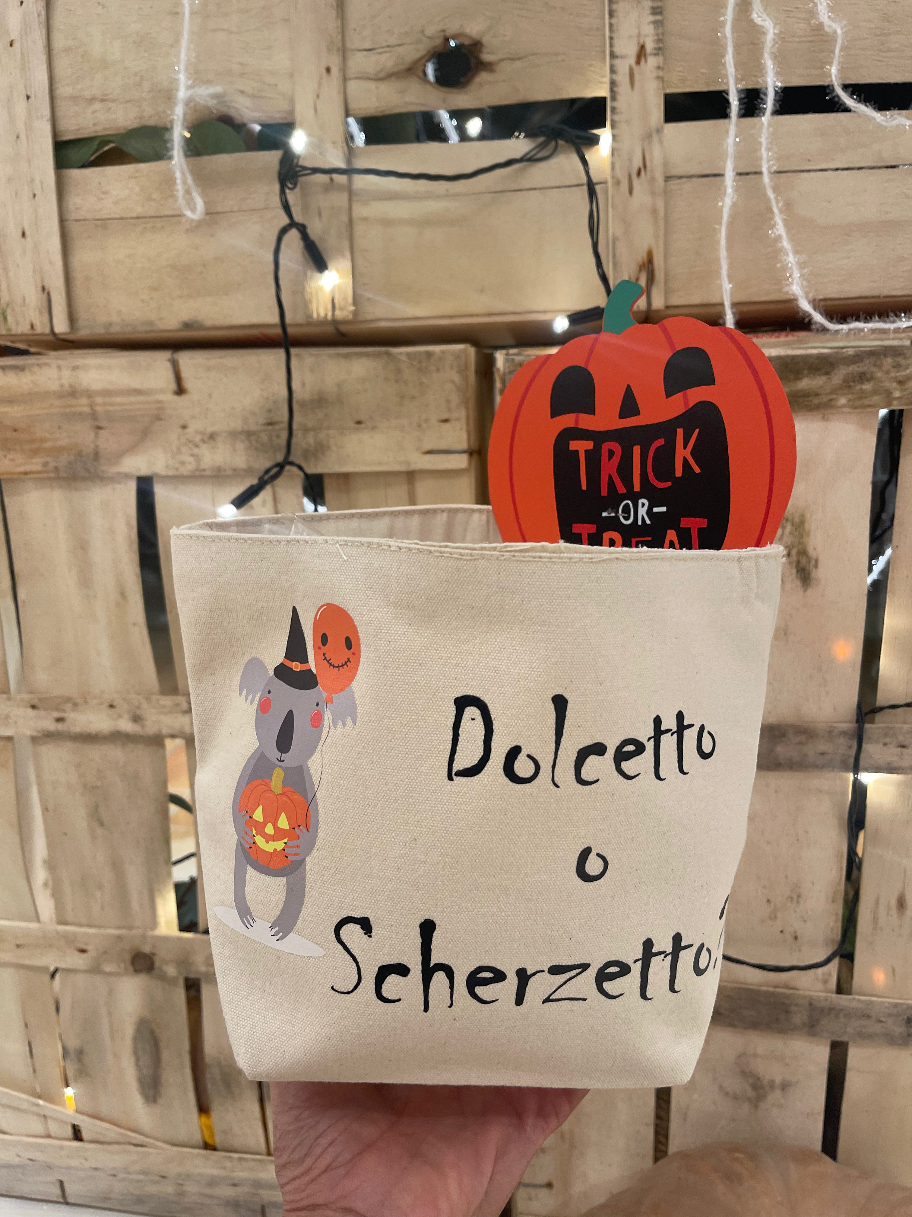 Cesto porta caramelle Halloween - Be Brave Boutique