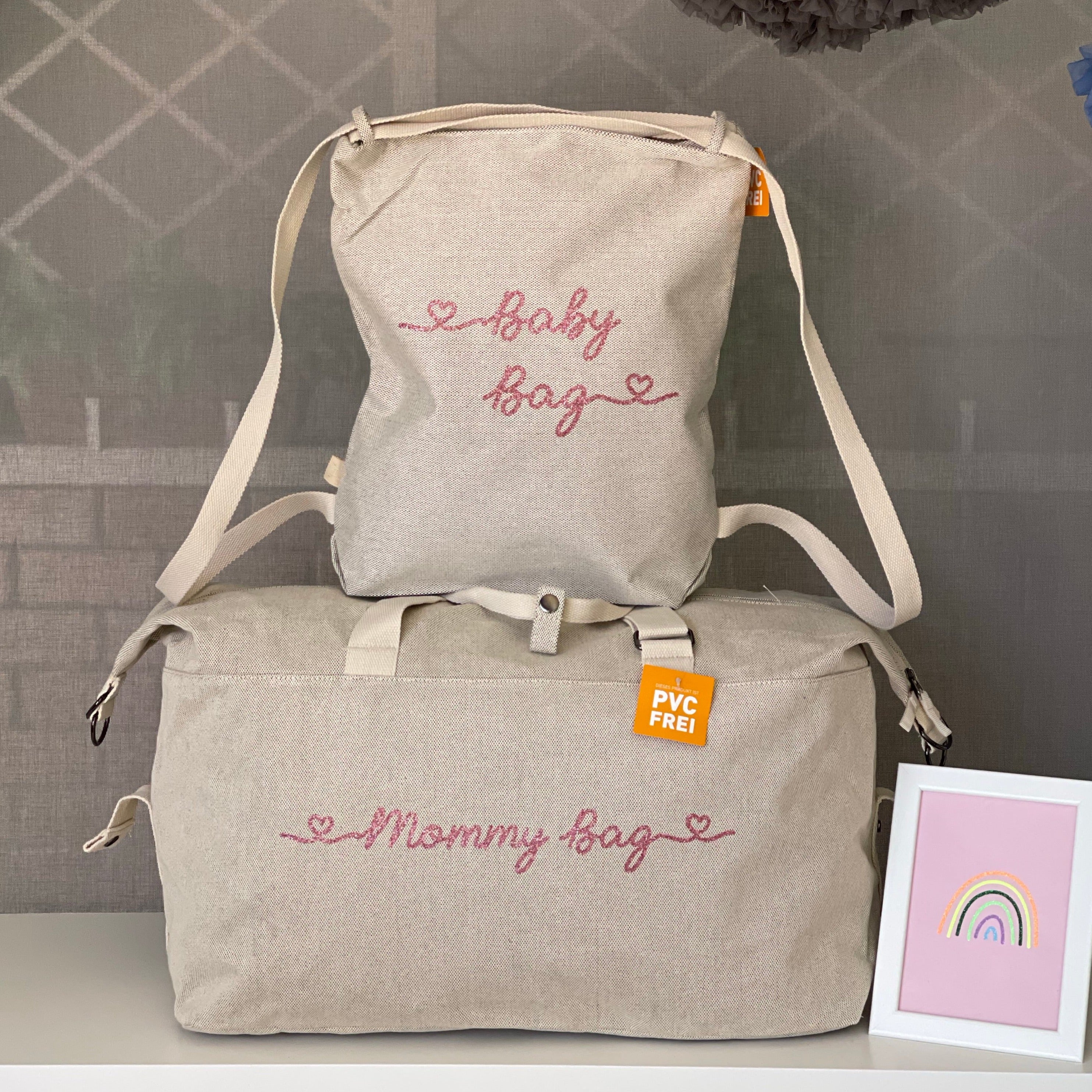 Borsone Mommy e Borsa Zaino in Polycotton - Be Brave Boutique