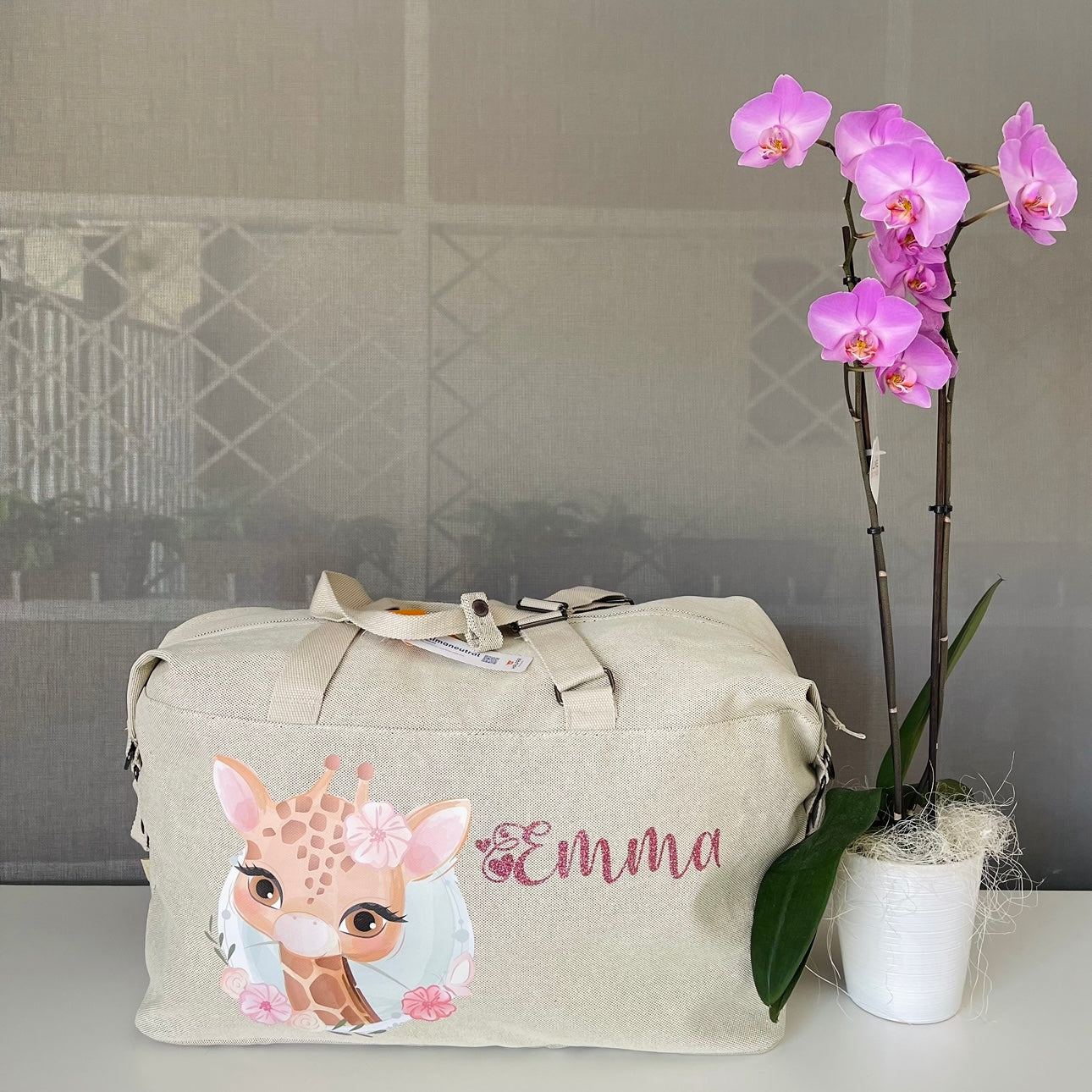 Borsone modello “Mommy” Giraffa - Be Brave Boutique