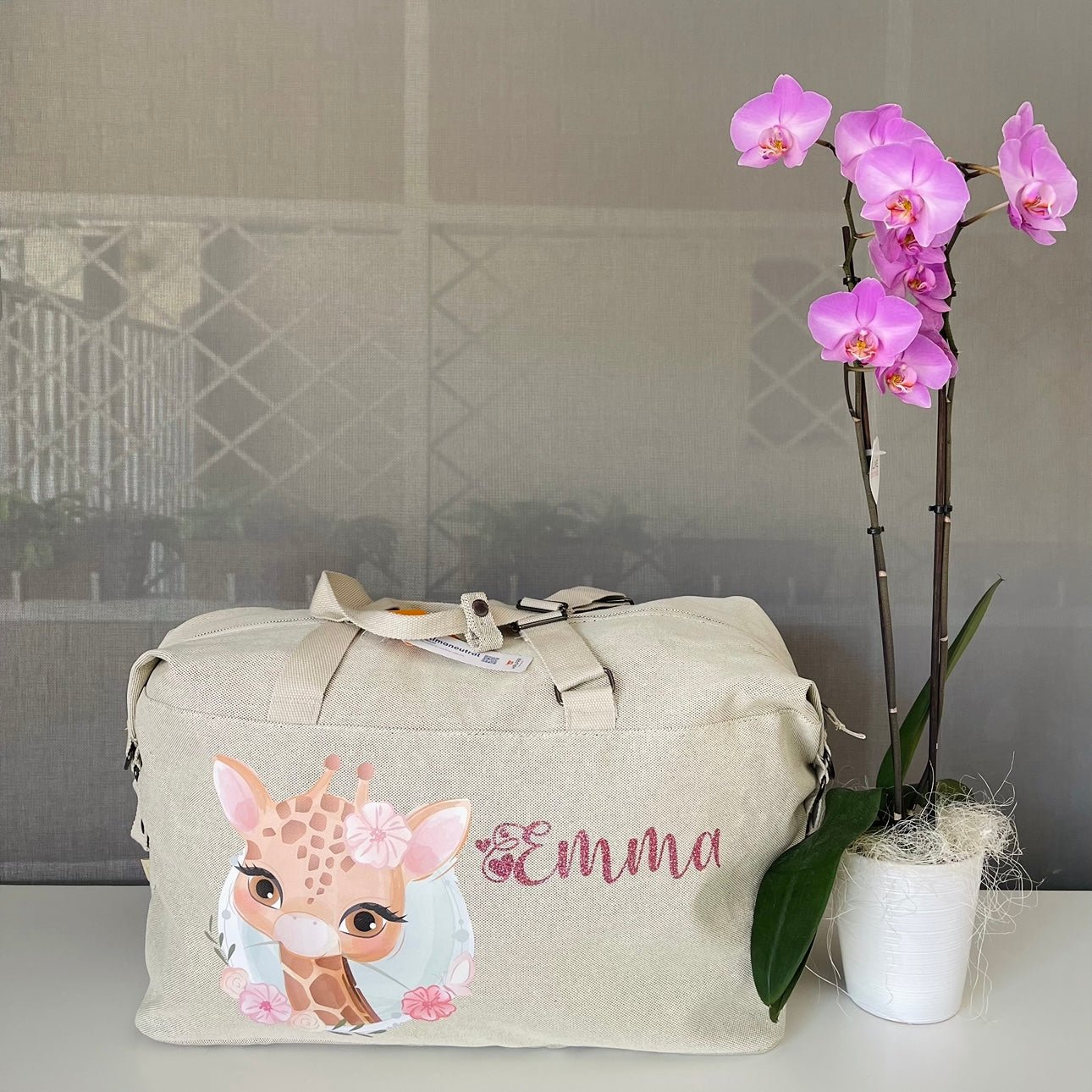 Borsone modello “Mommy” Giraffa - Be Brave Boutique