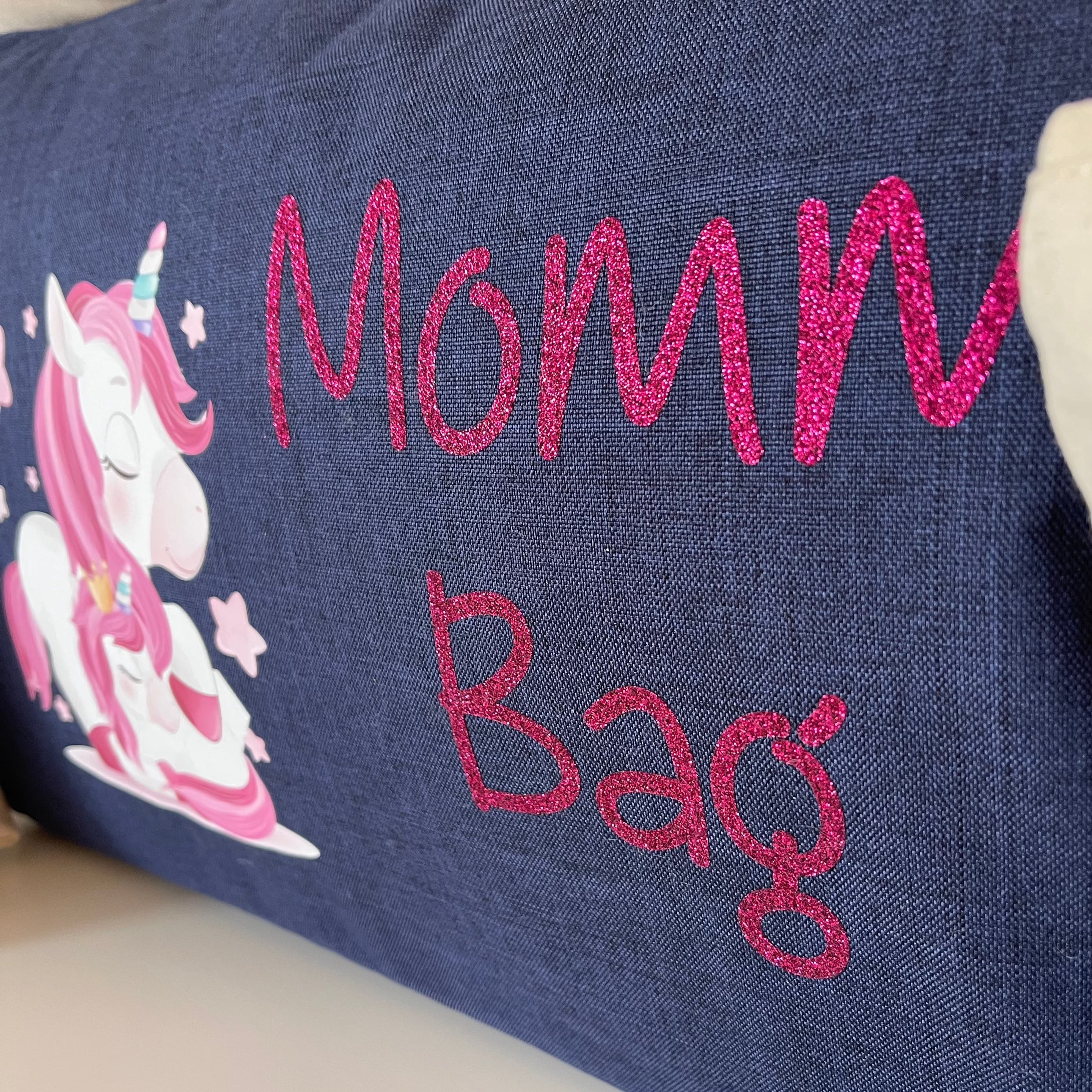Set Borsone Family più Borsone Baby Unicorno Mamma - Be Brave Boutique