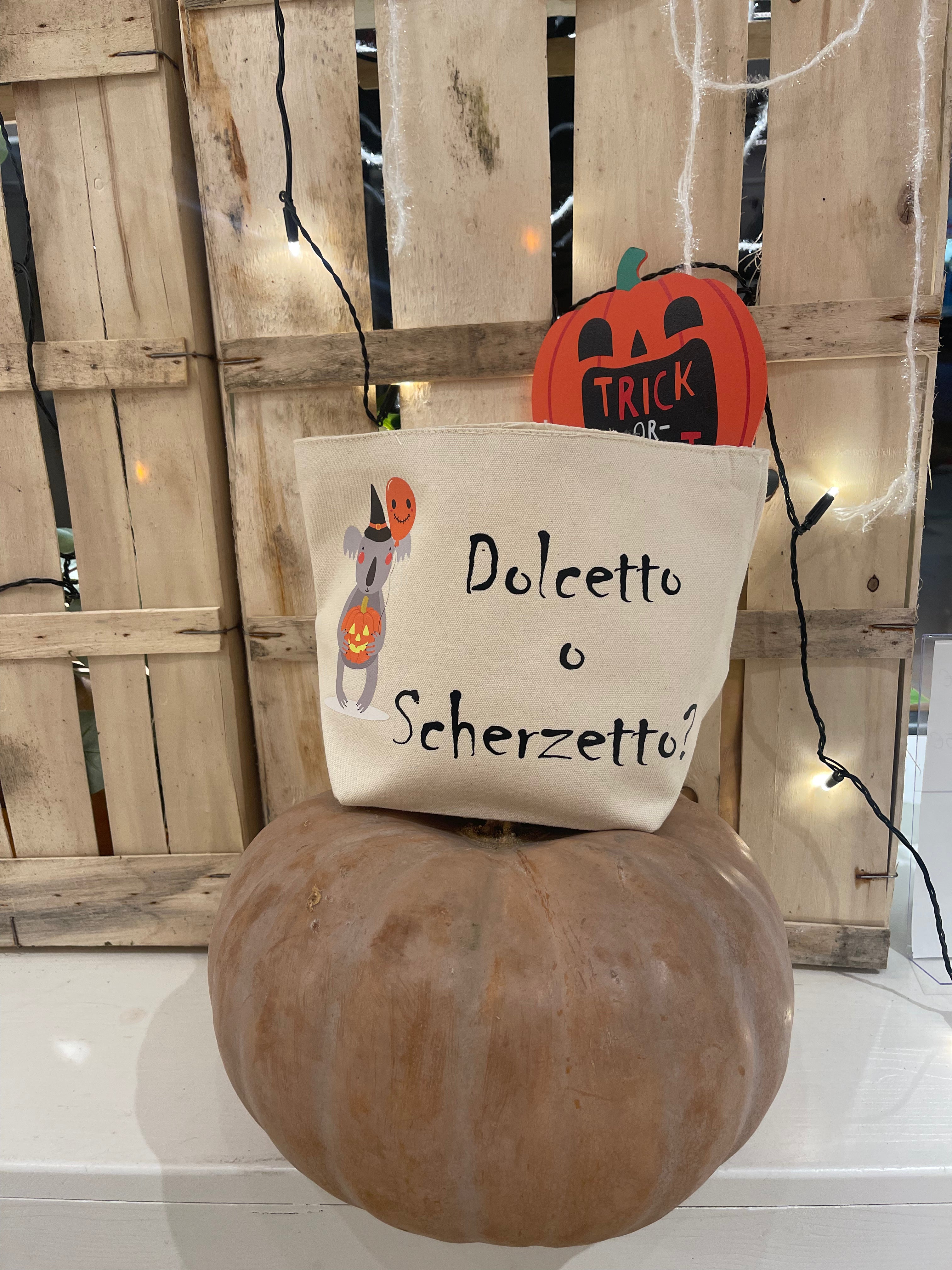 Cesto porta caramelle Halloween - Be Brave Boutique