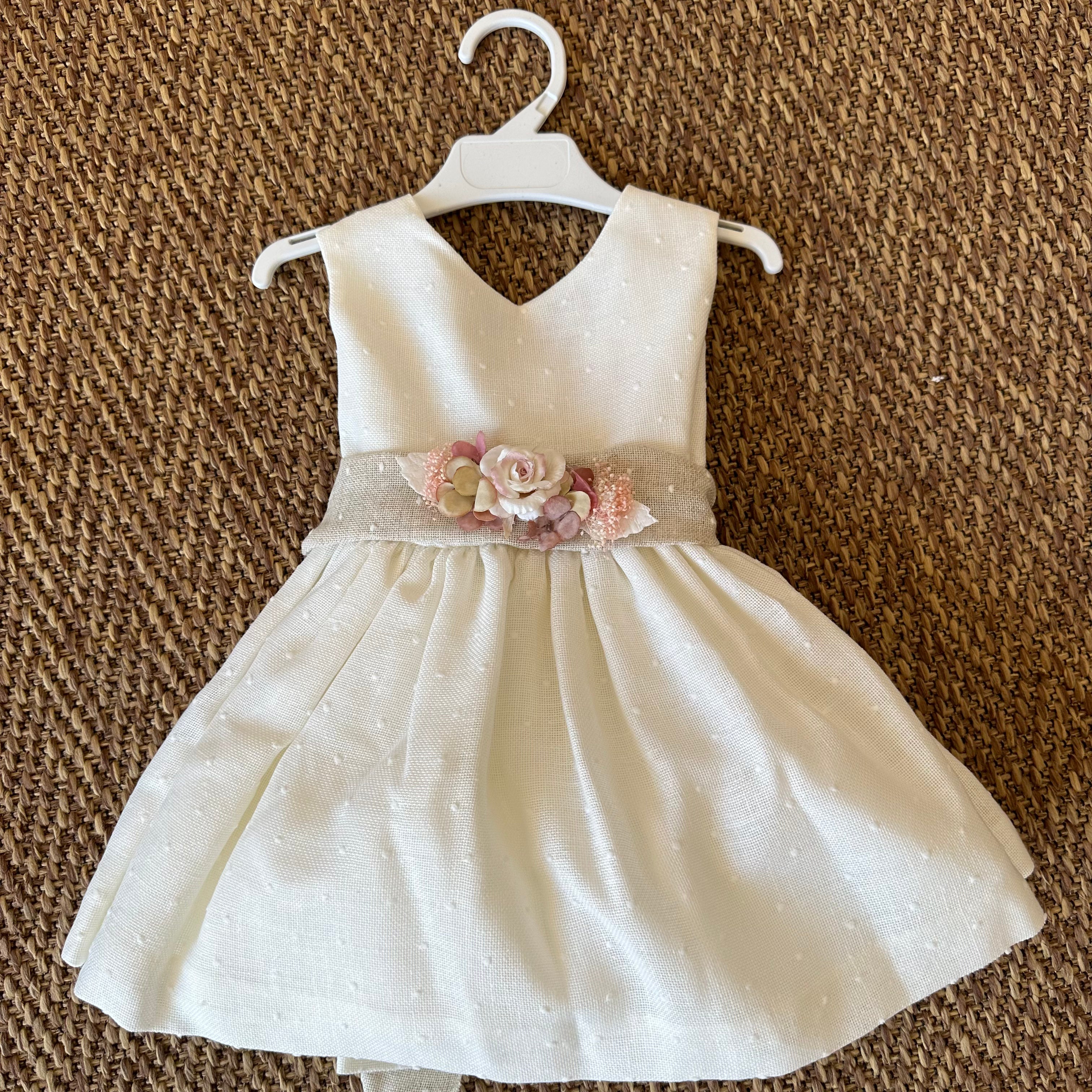 Abitino da cerimonia Bianco/Naturale da 2 a 6 anni - Be Brave Boutique