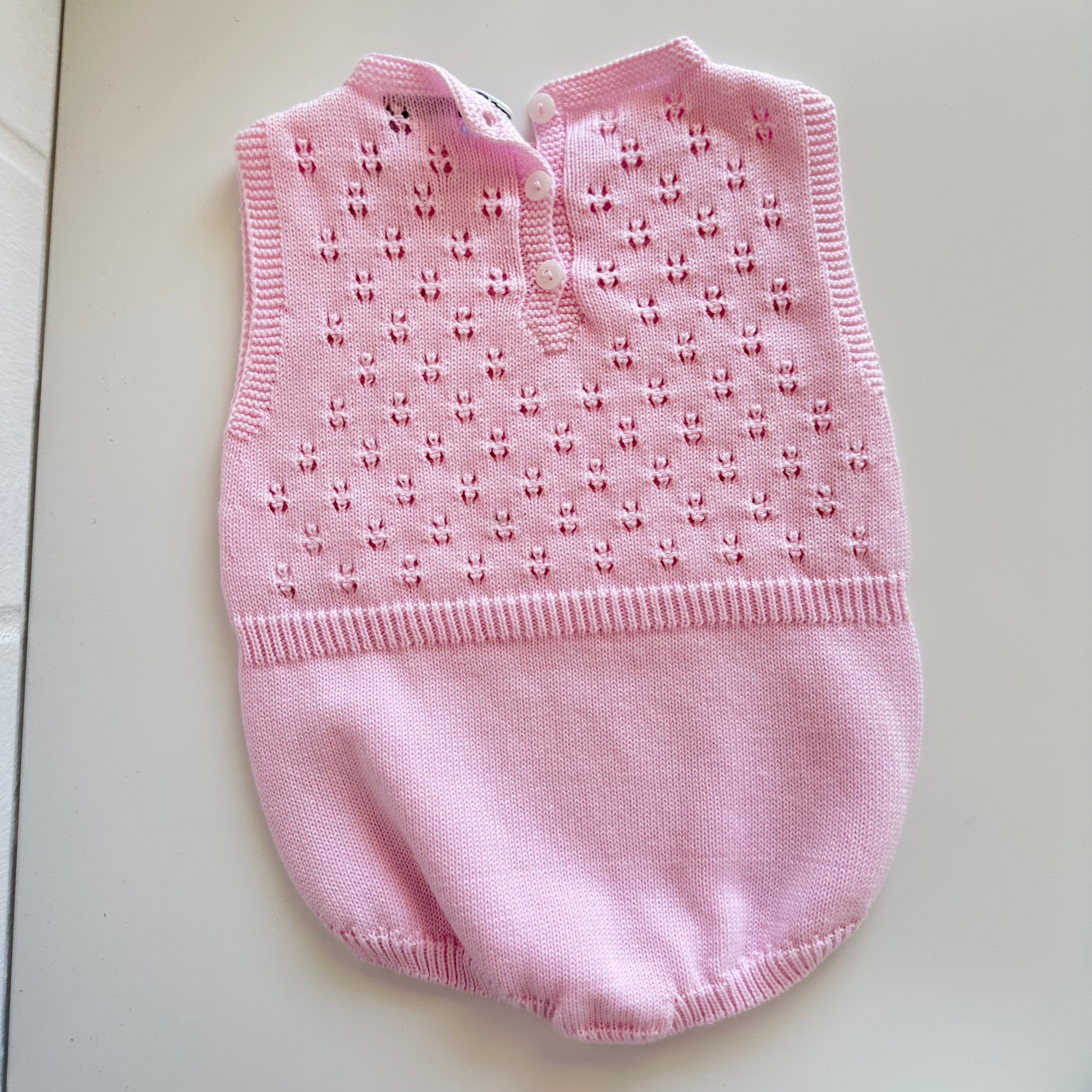 Body in filo di cotone color Rosa - Be Brave Boutique