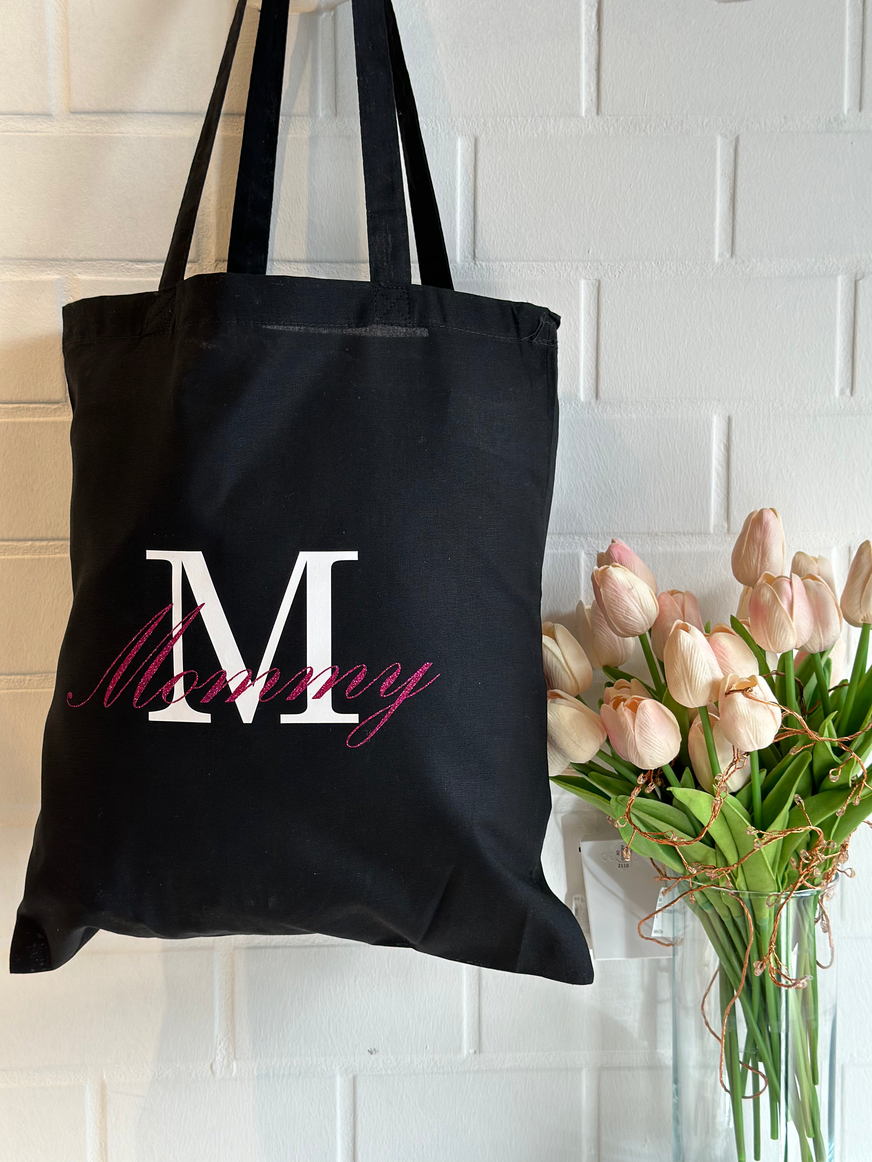 Shopper in cotone Mommy idea regalo baby shower nascita - Be Brave Boutique