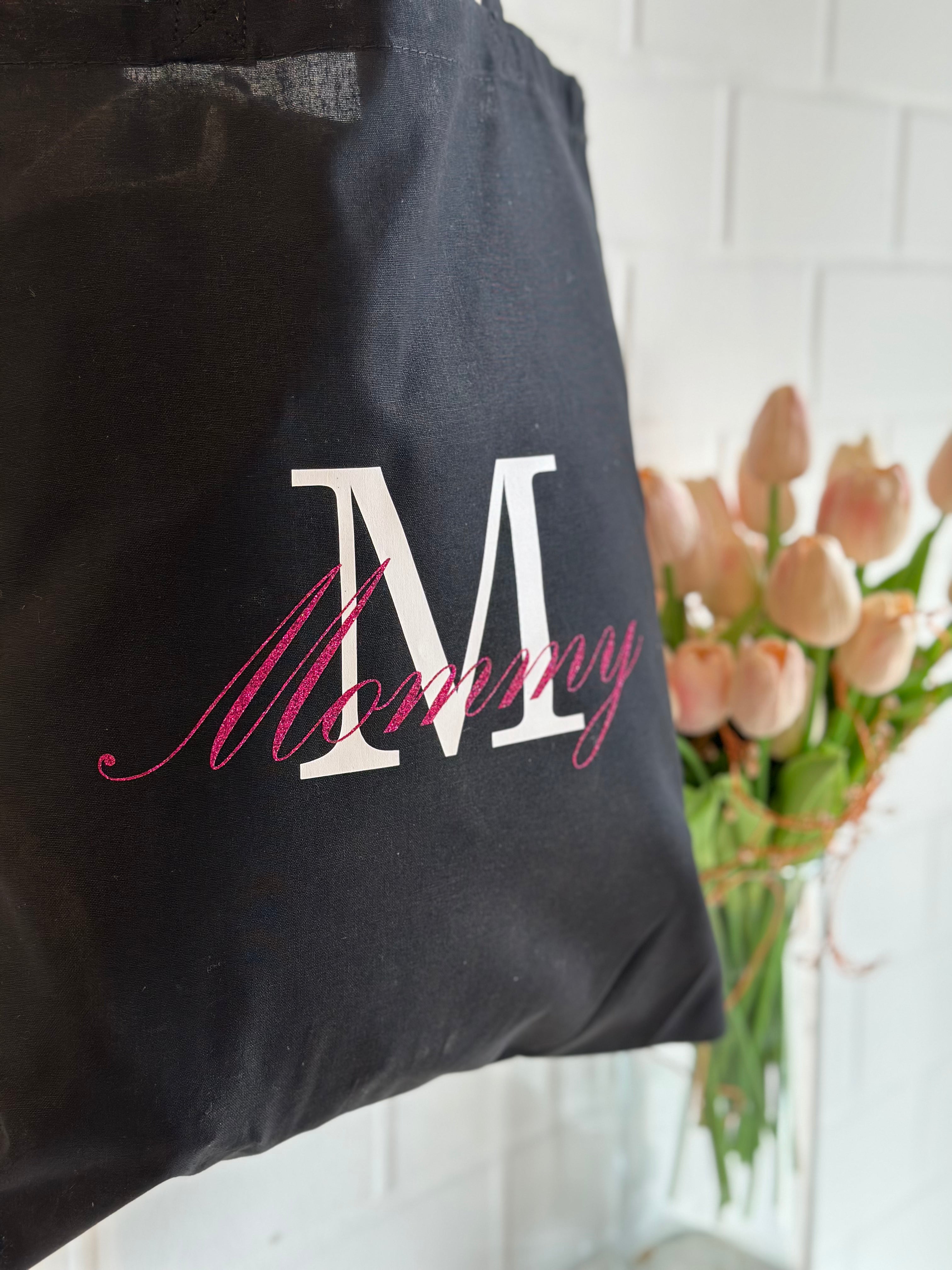 Shopper in cotone Mommy idea regalo baby shower nascita - Be Brave Boutique