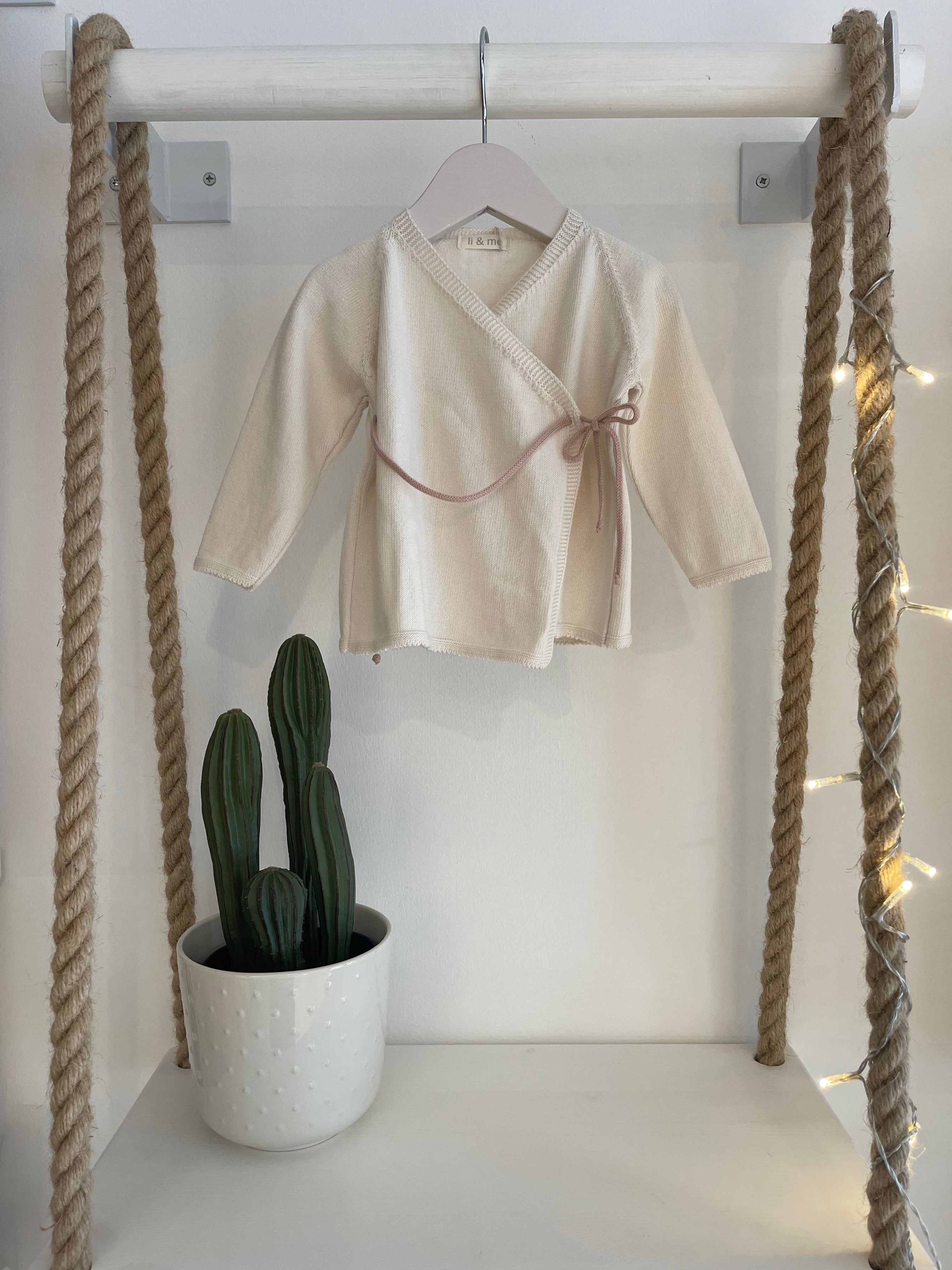 Kimono panna/Rosa LI&ME - Be Brave Boutique