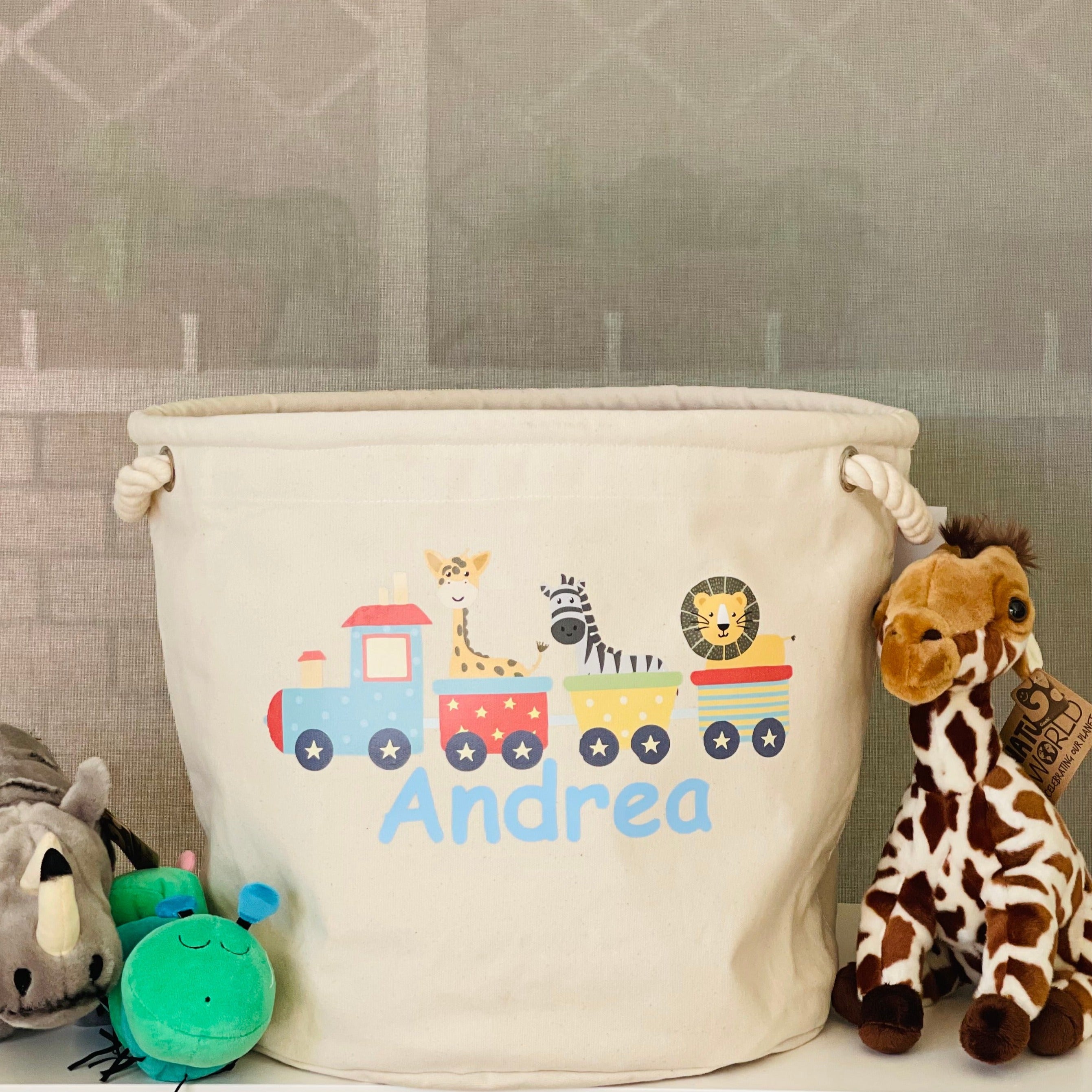 Cesta Porta giochi personalizzata - Be Brave Boutique