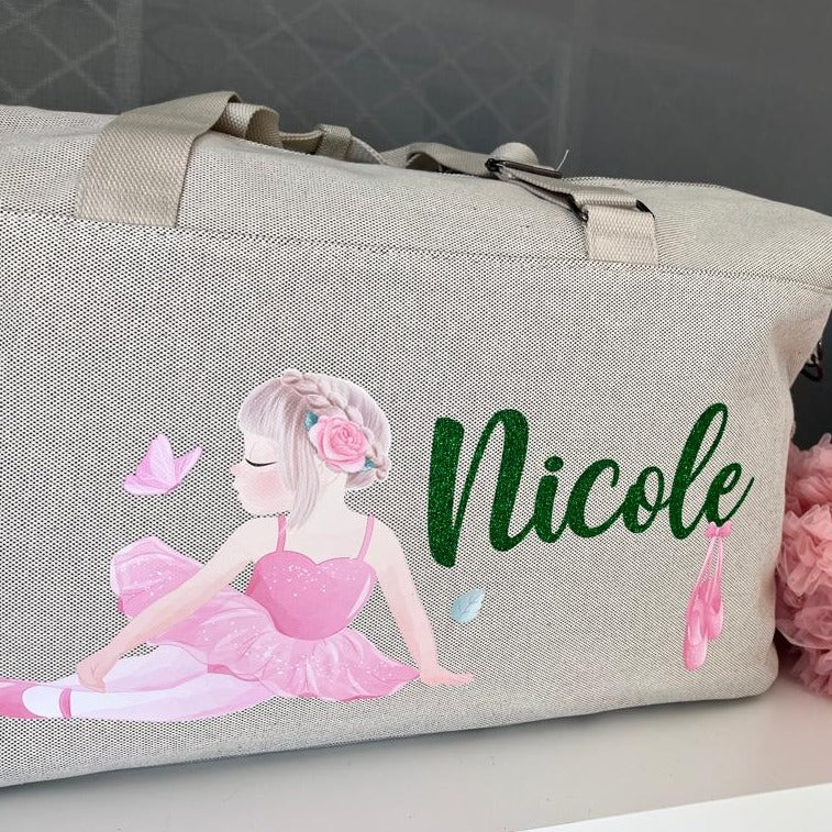 Borsone modello “Mommy” in polycotton Ballerina - Be Brave Boutique