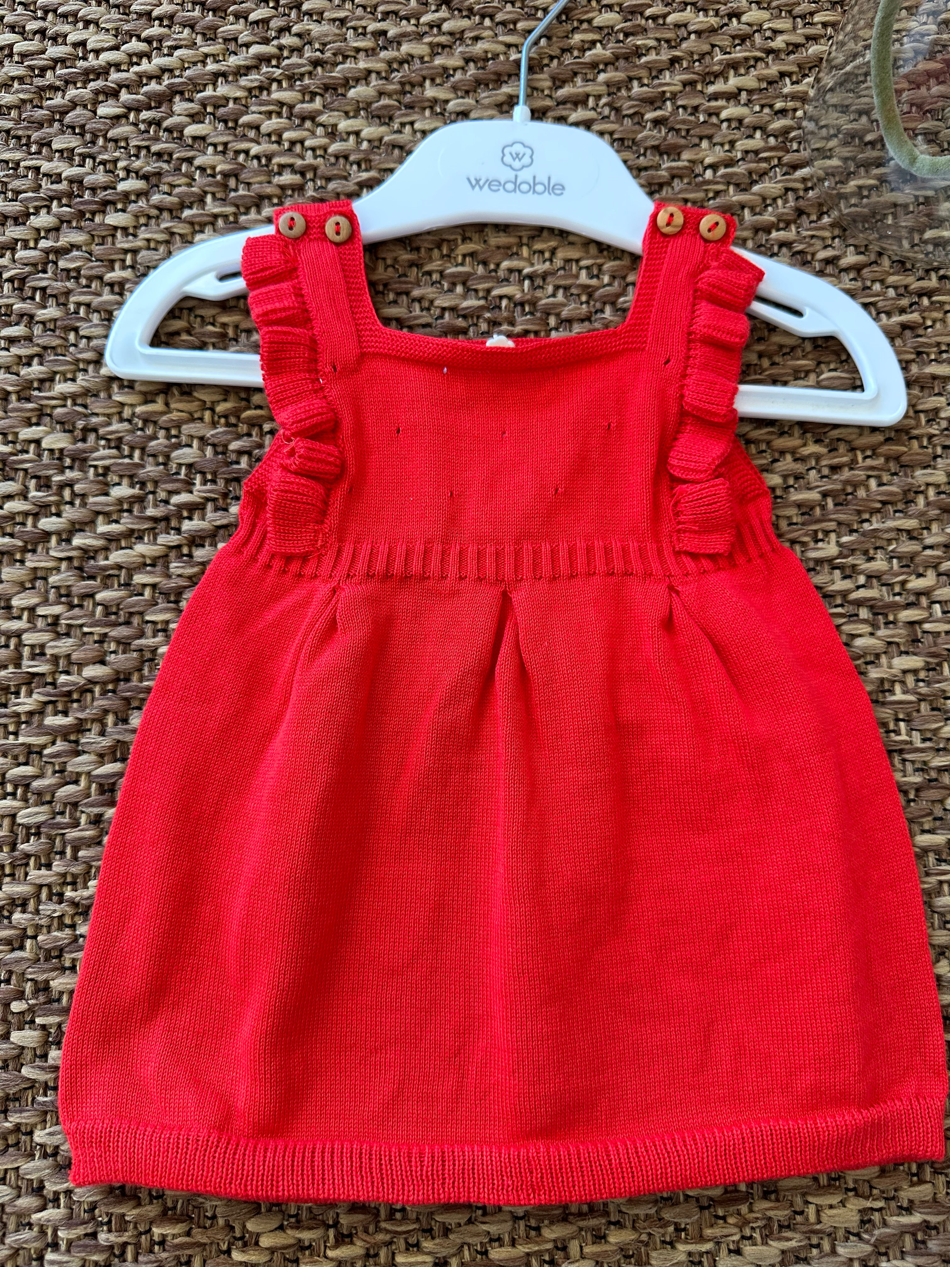 Abito in maglia fine Rosso - Be Brave Boutique