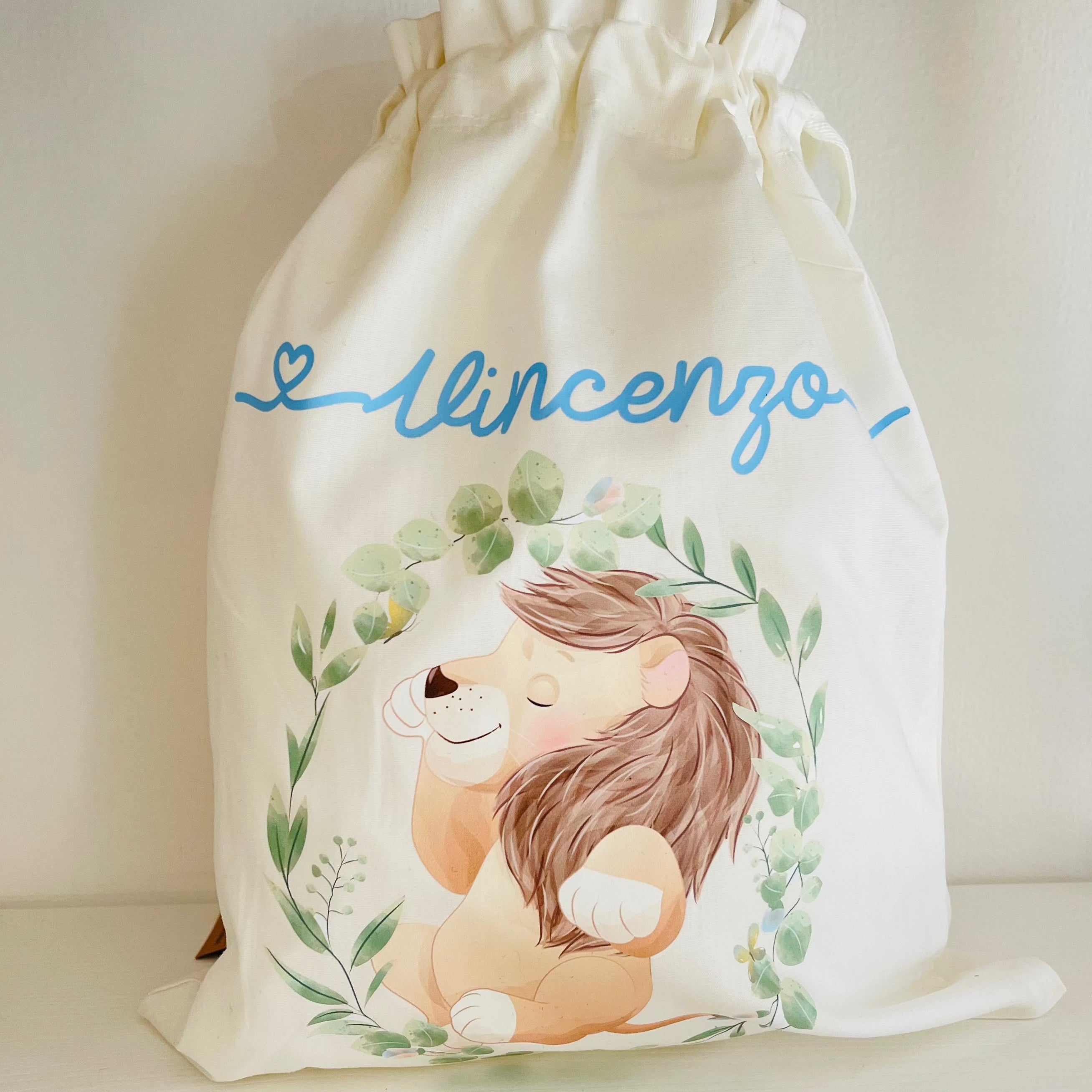Set da 3 Sacchetti primi cambi personalizzabili - Be Brave Boutique