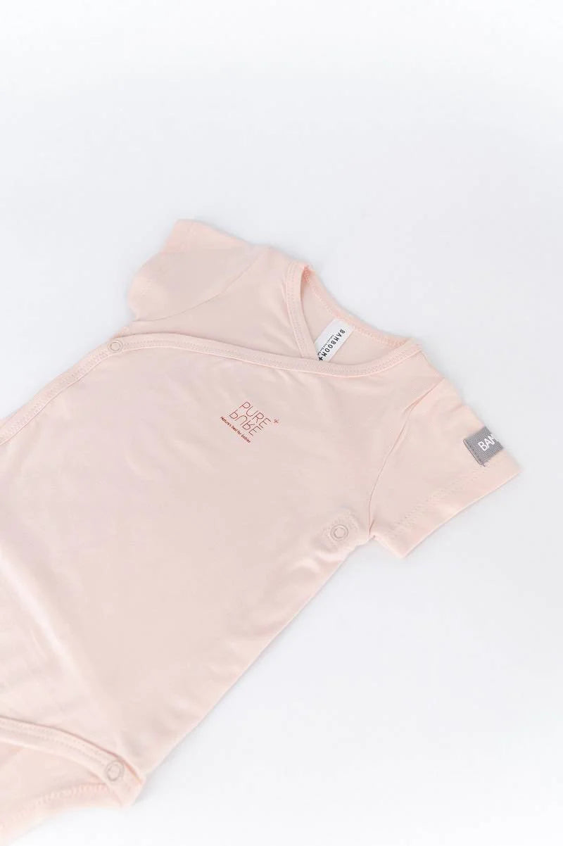 Body bambino maniche corte rosa - Be Brave Boutique