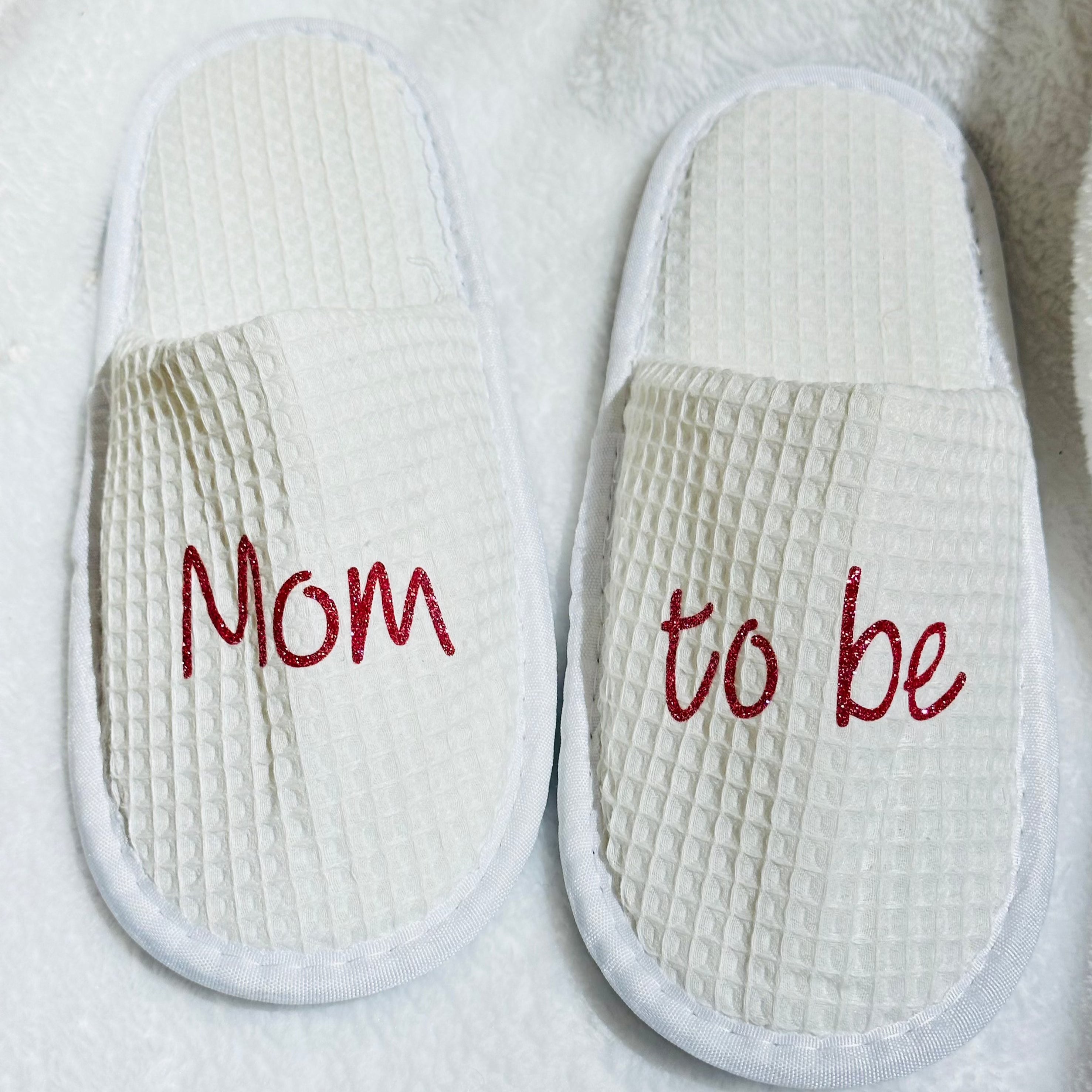 Pantofole/Ciabatte da parto o regalo - Be Brave Boutique