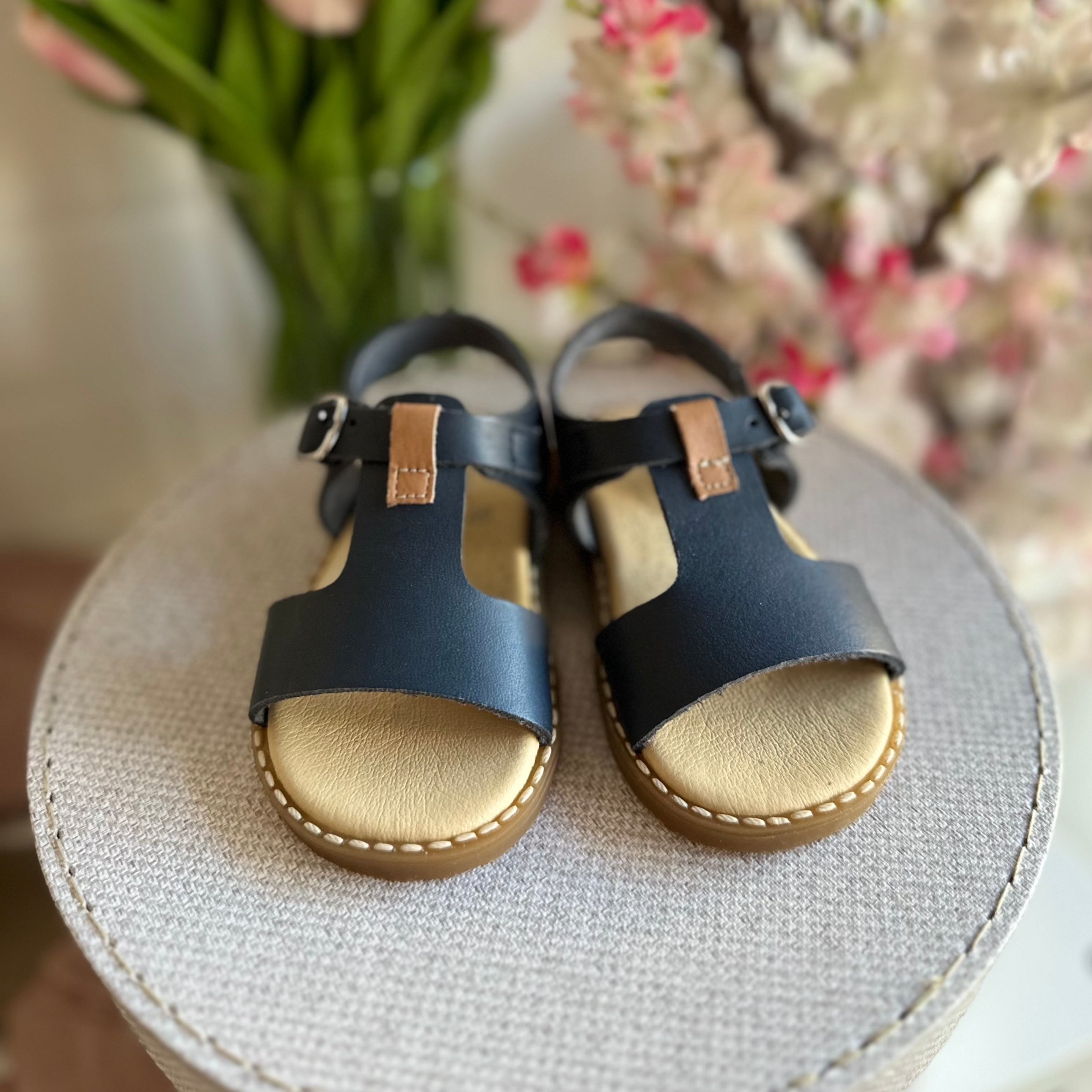 Sandali bambino ANDANINES in pelle con plantare anatomico - Be Brave Boutique