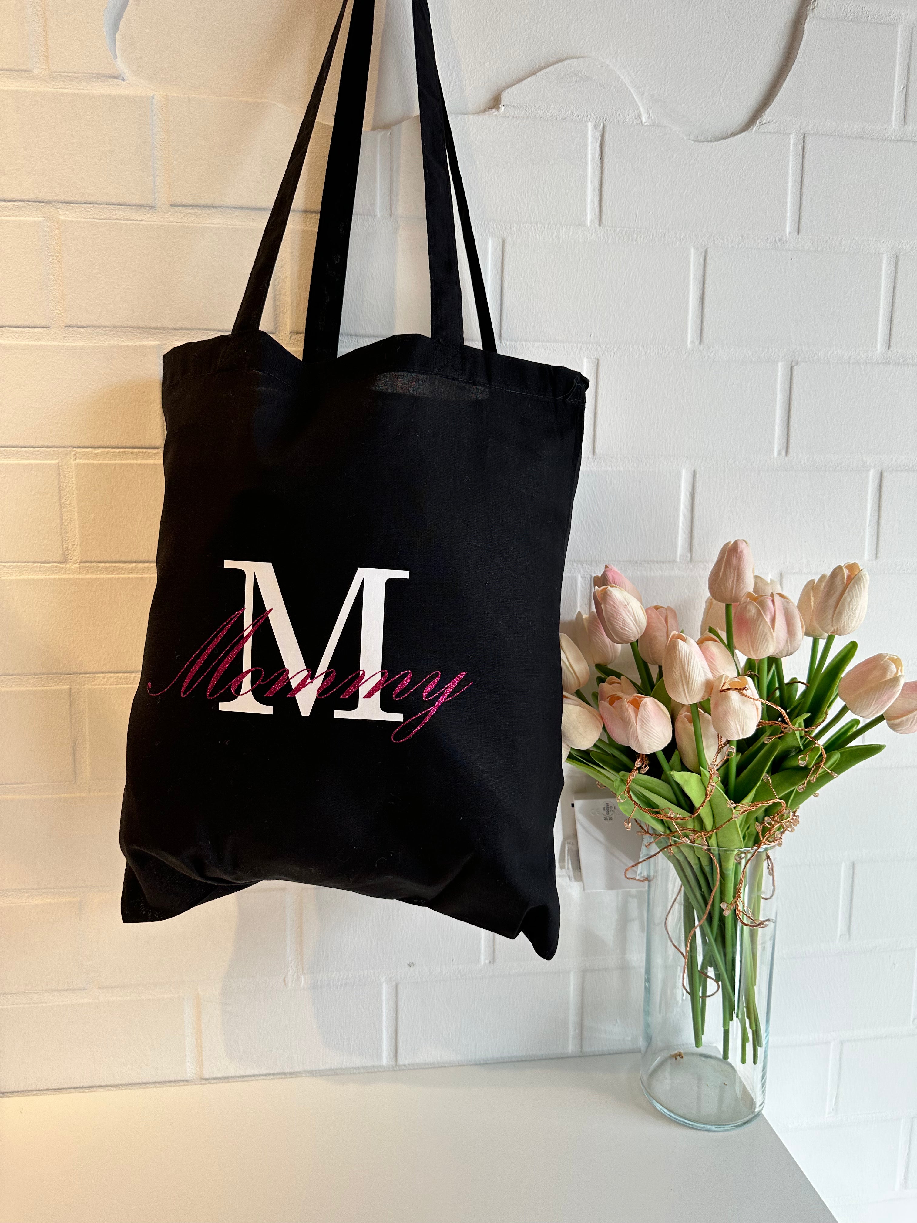 Shopper in cotone Mommy idea regalo baby shower nascita - Be Brave Boutique