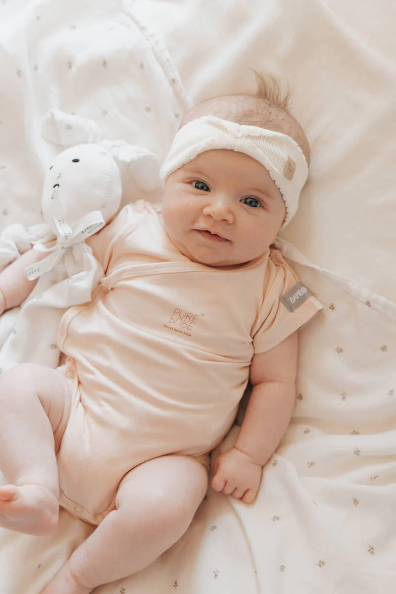 Body bambino maniche corte rosa - Be Brave Boutique