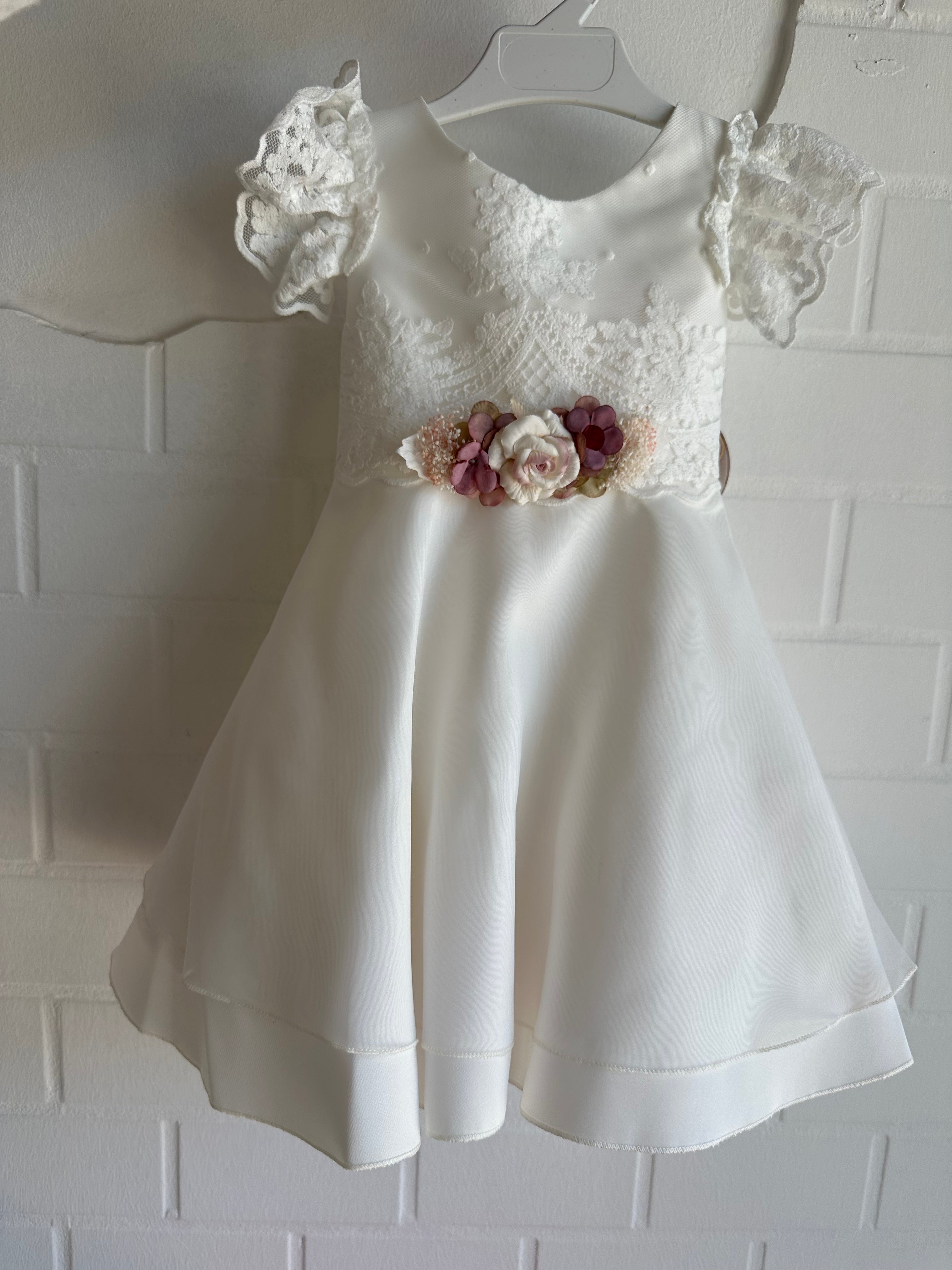 Abitino da cerimonia Bianco in Pizzo da 2 a 6 anni - Be Brave Boutique