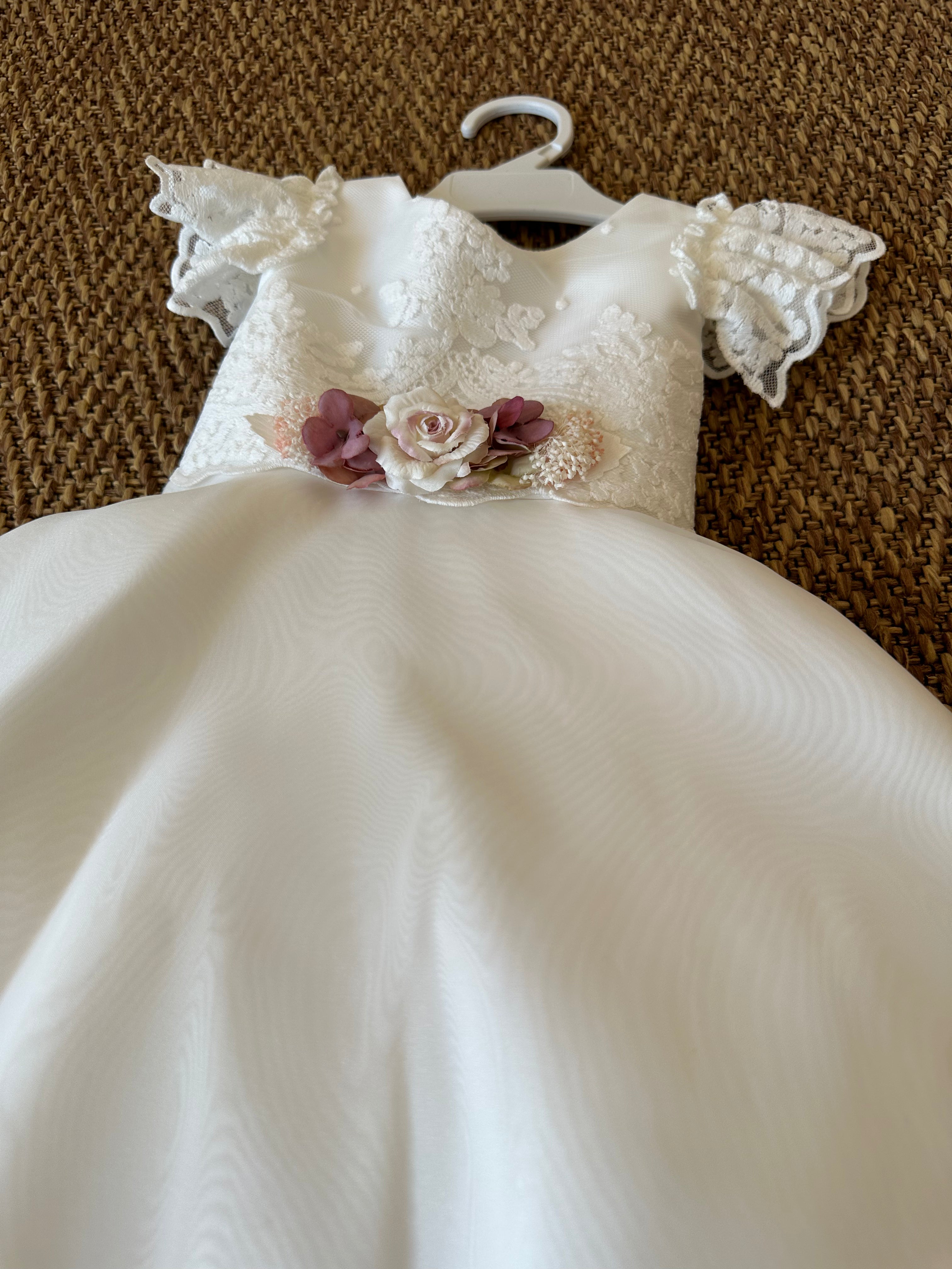 Abitino da cerimonia Bianco in Pizzo da 2 a 6 anni - Be Brave Boutique