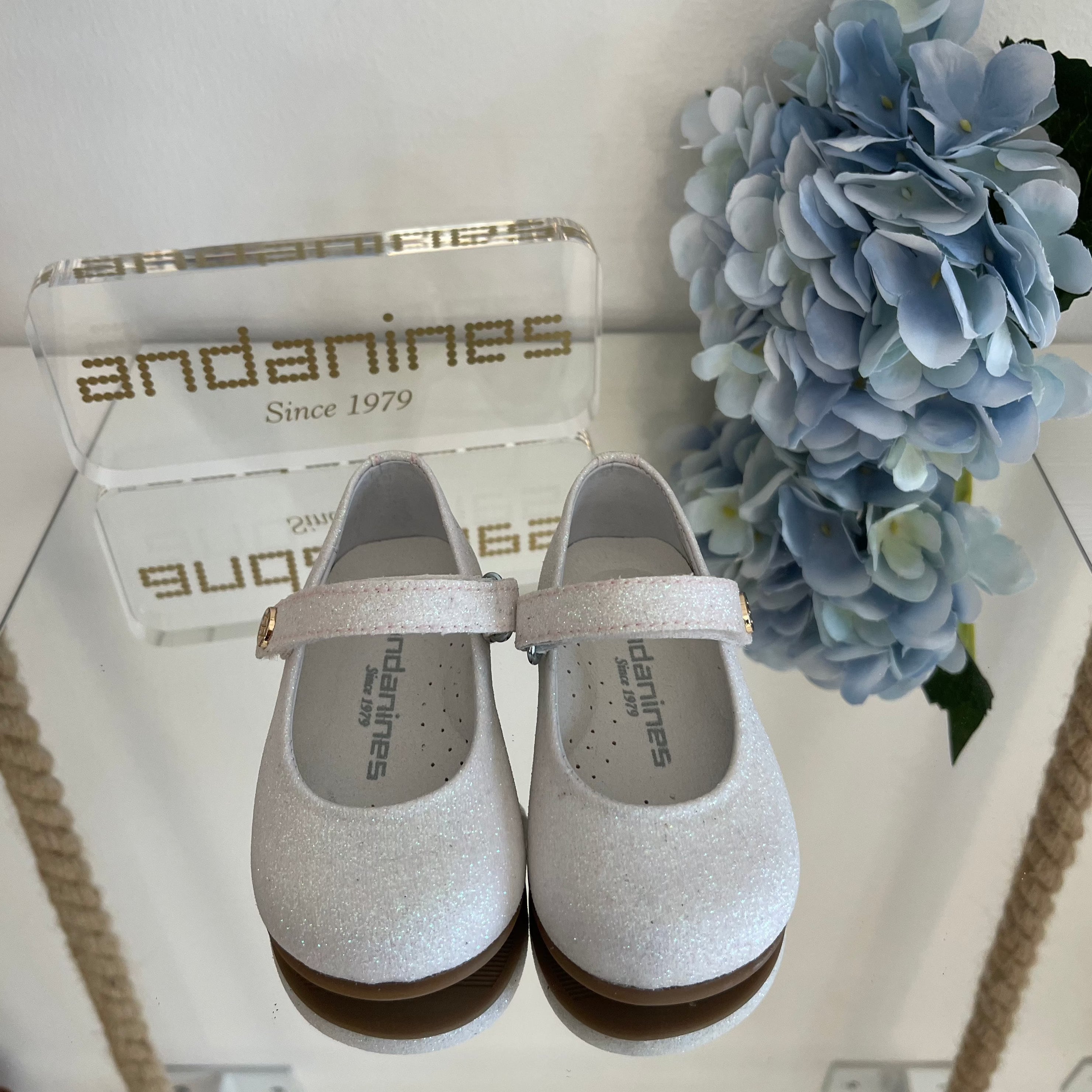 ANDANINES Ballerina Bianco glitter confetti - Be Brave Boutique