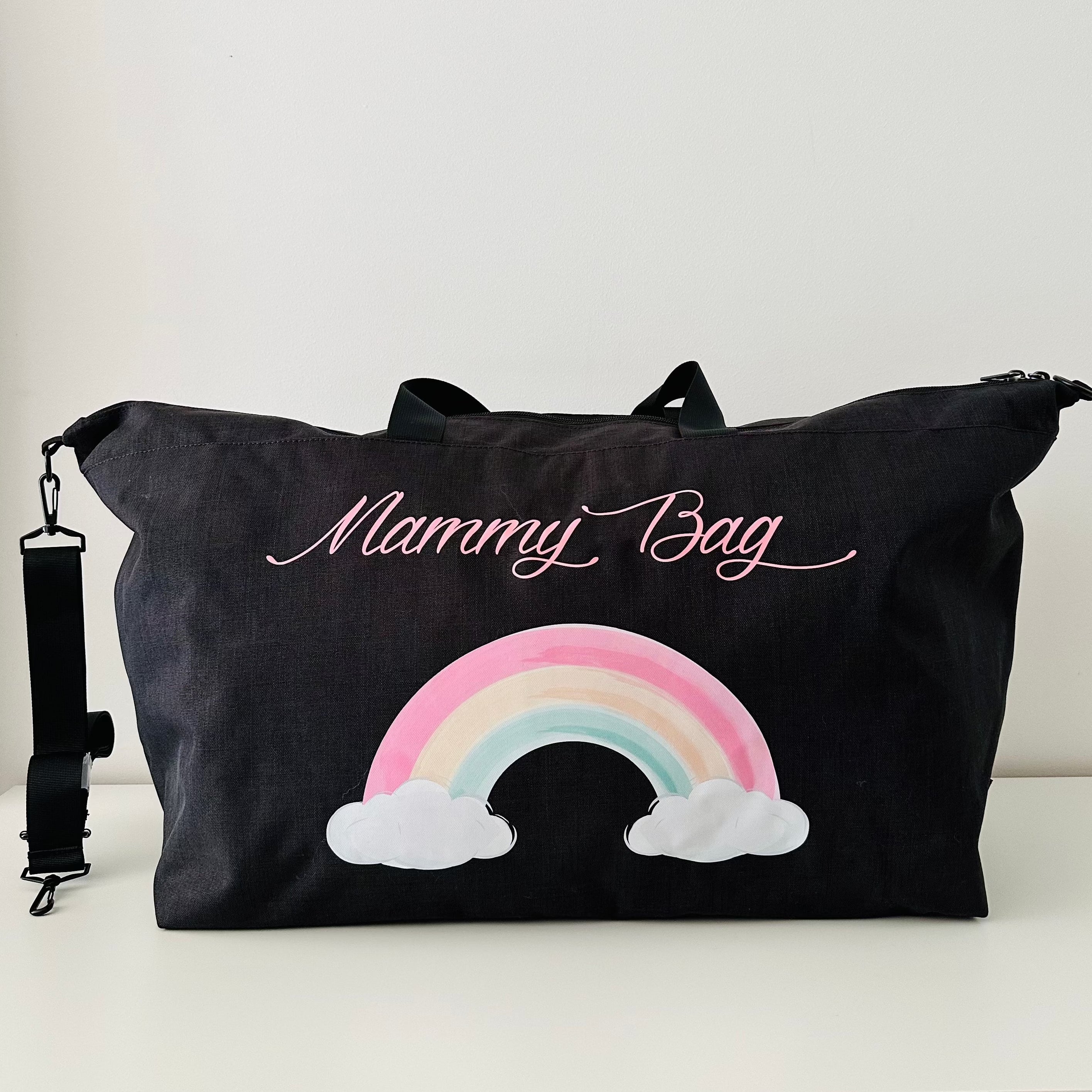 Borsone modello Family adatto al parto "Arcobaleno" - Be Brave Boutique