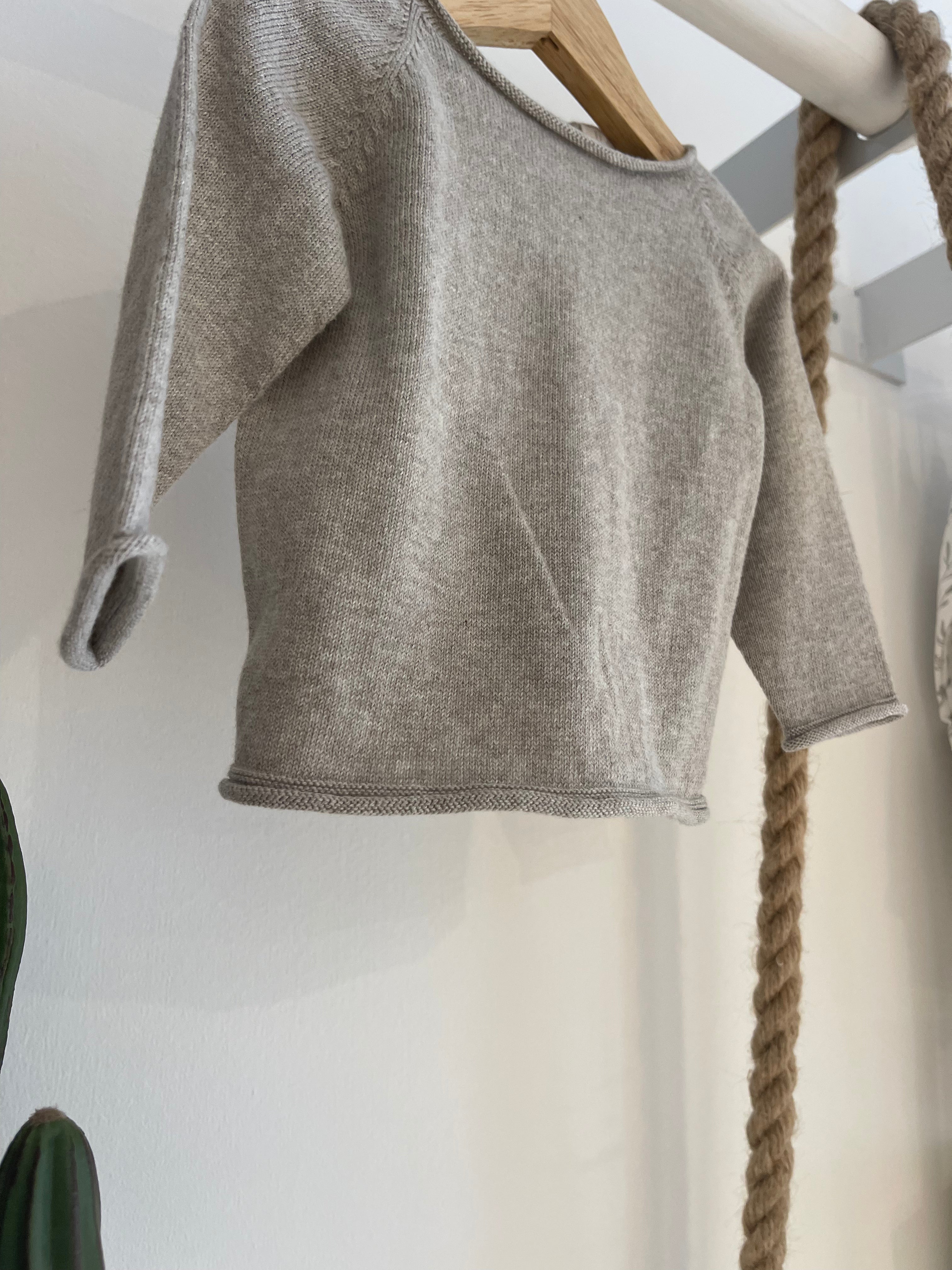 Maglioncino/Cardigan in maglia rasata - Be Brave Boutique