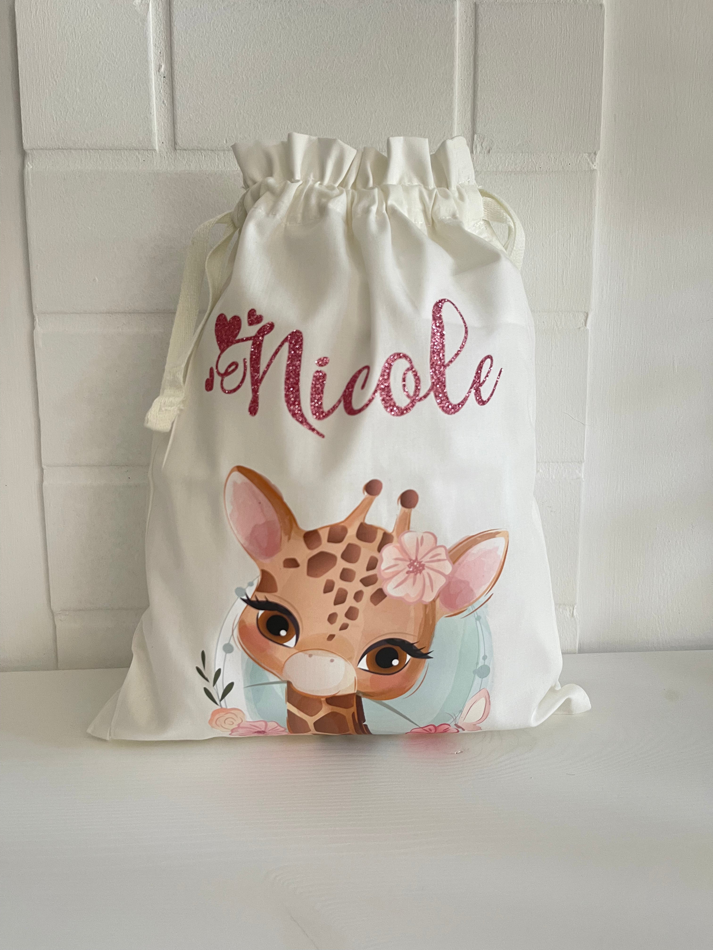 Sacchetti primi cambi Giraffa - Be Brave Boutique