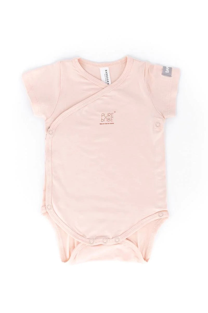 Body bambino maniche corte rosa - Be Brave Boutique