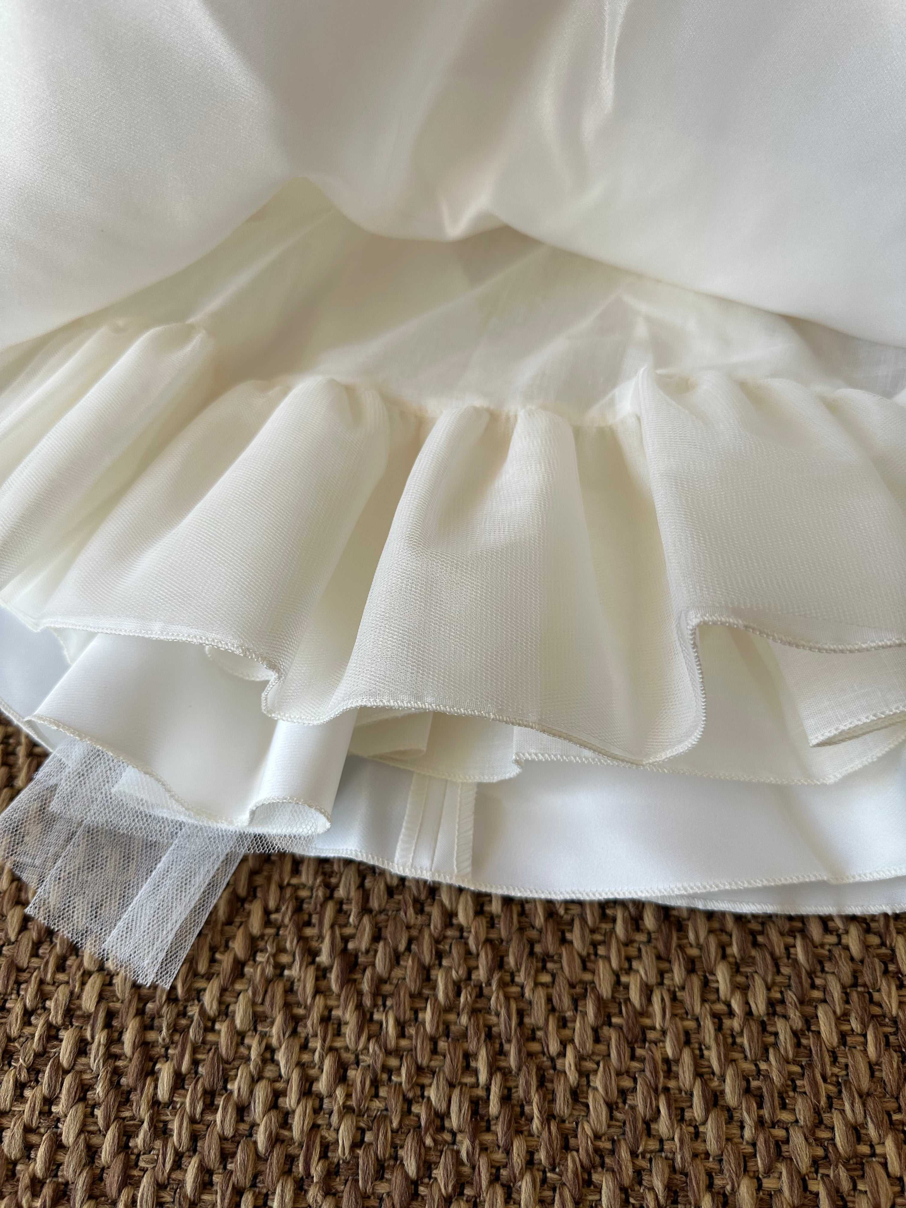 Abitino da cerimonia Bianco in Pizzo da 2 a 6 anni - Be Brave Boutique