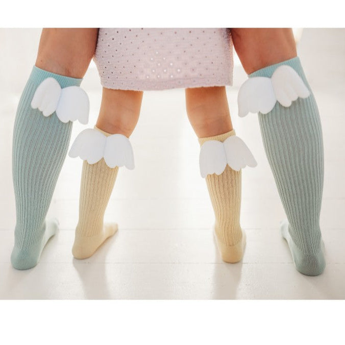 Calze Con Ali Me e mini Me Mint matchy-matchy - Be Brave Boutique