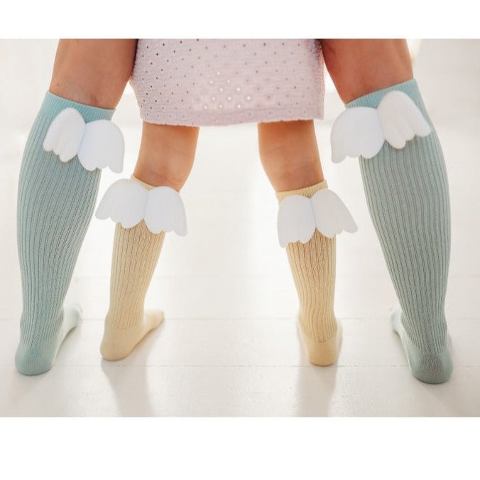 Calze Con Ali Me e mini Me Mint matchy-matchy - Be Brave Boutique