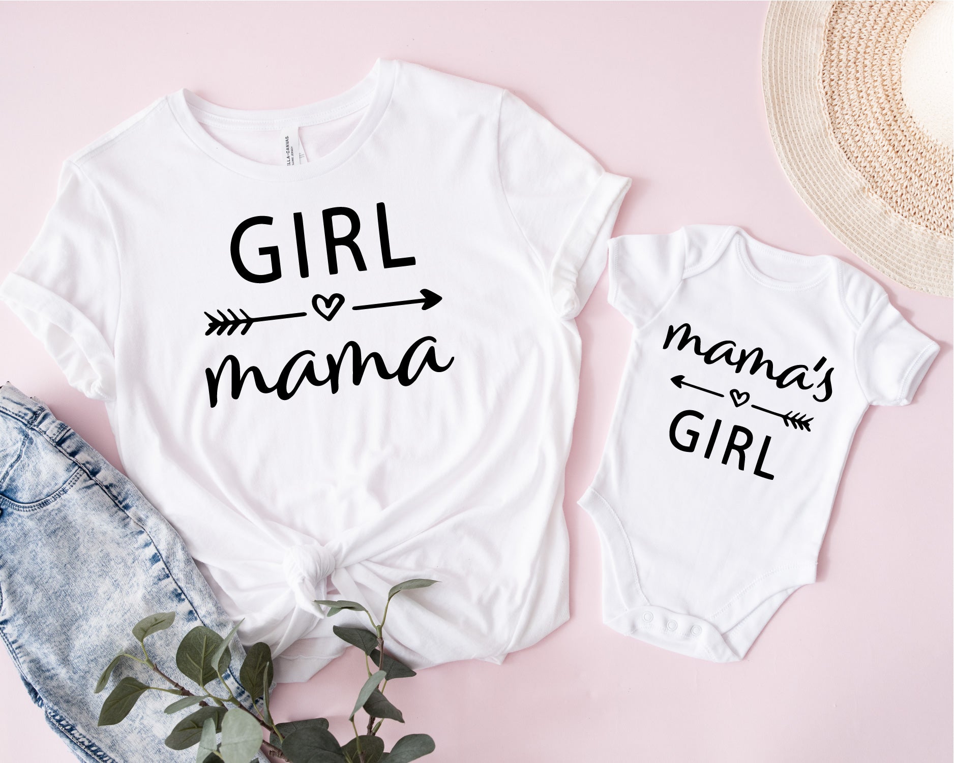 T shirt mamma e Body mama girl - Be Brave Boutique