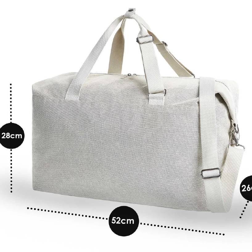 BORSONE ARCOBALENO BLU E POCHETTE ABBINATA - Be Brave Boutique